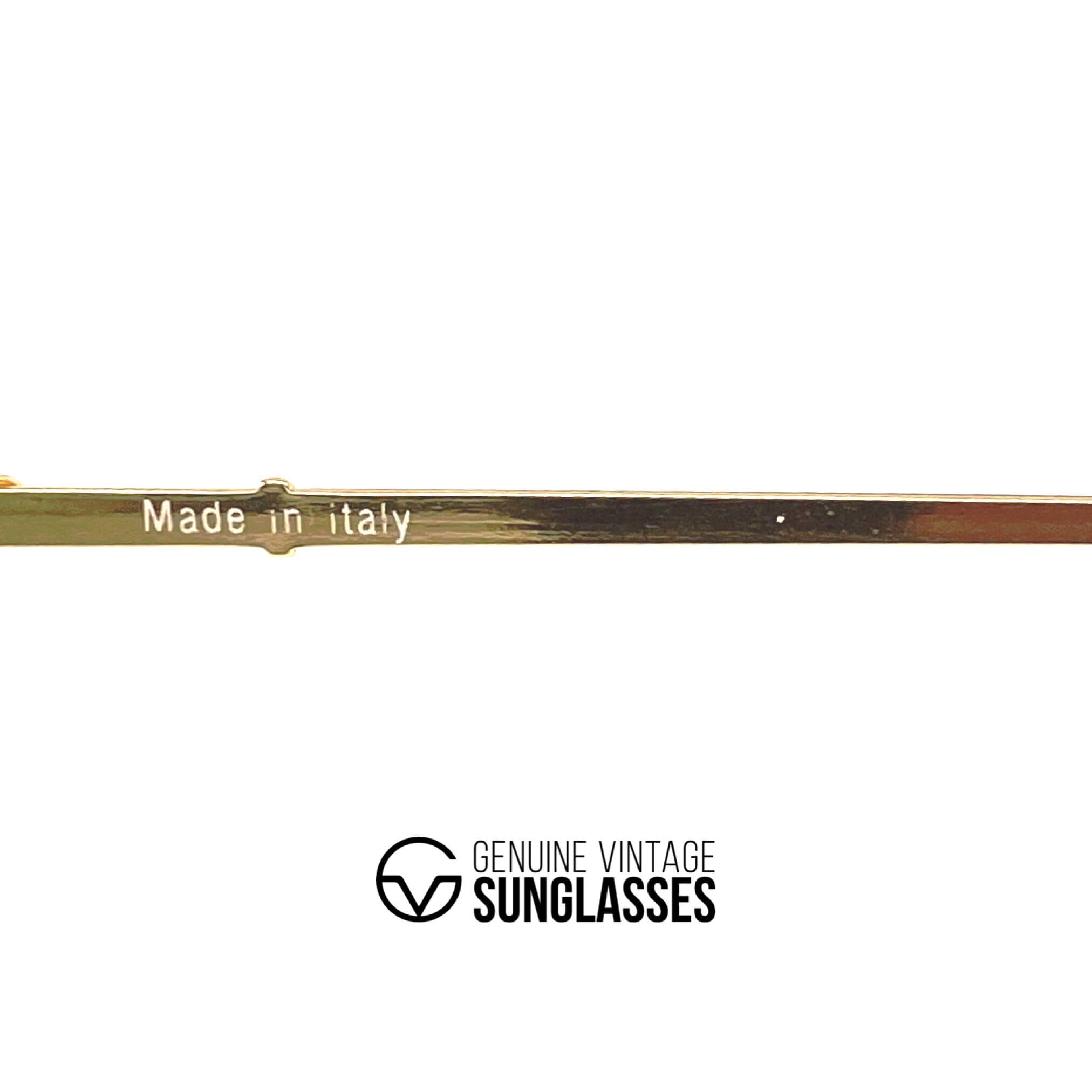 Vintage ALFA ROMEO 114-503 aviator glasses frames