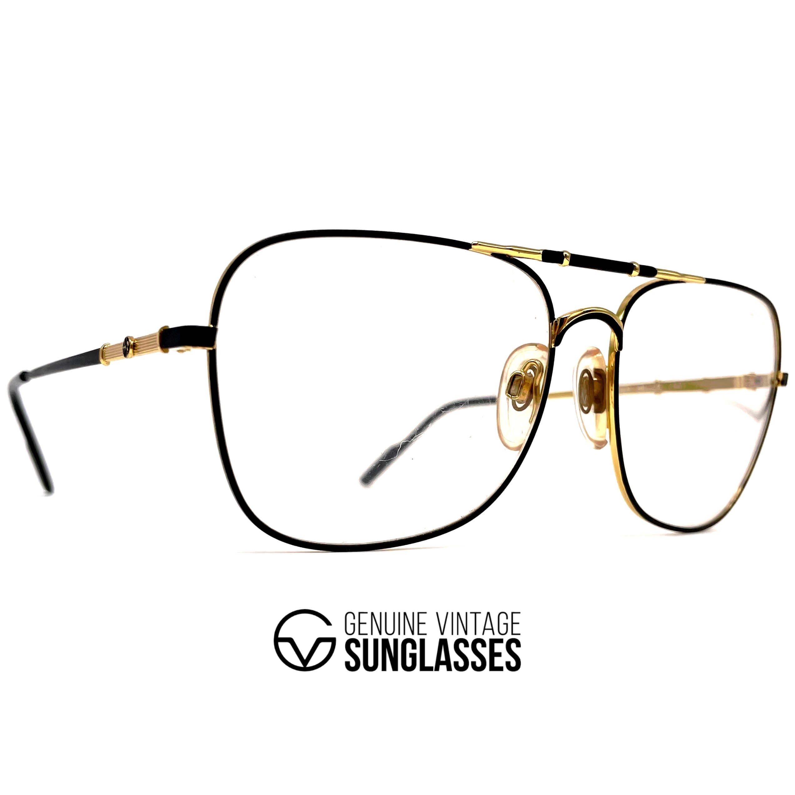 Vintage ALFA ROMEO 114-503 aviator glasses frames