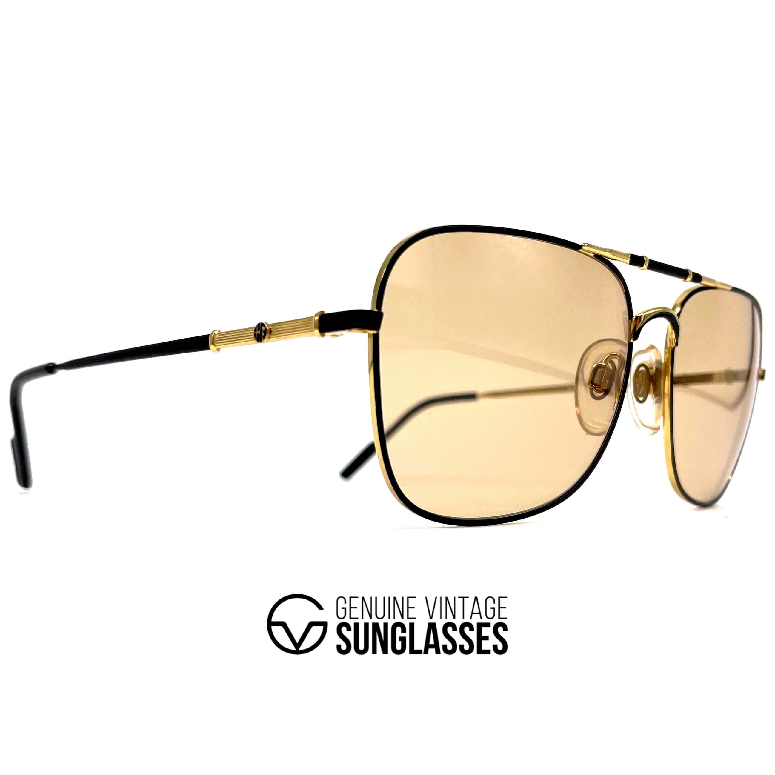 Vintage ALFA ROMEO 114-503 aviator sunglasses