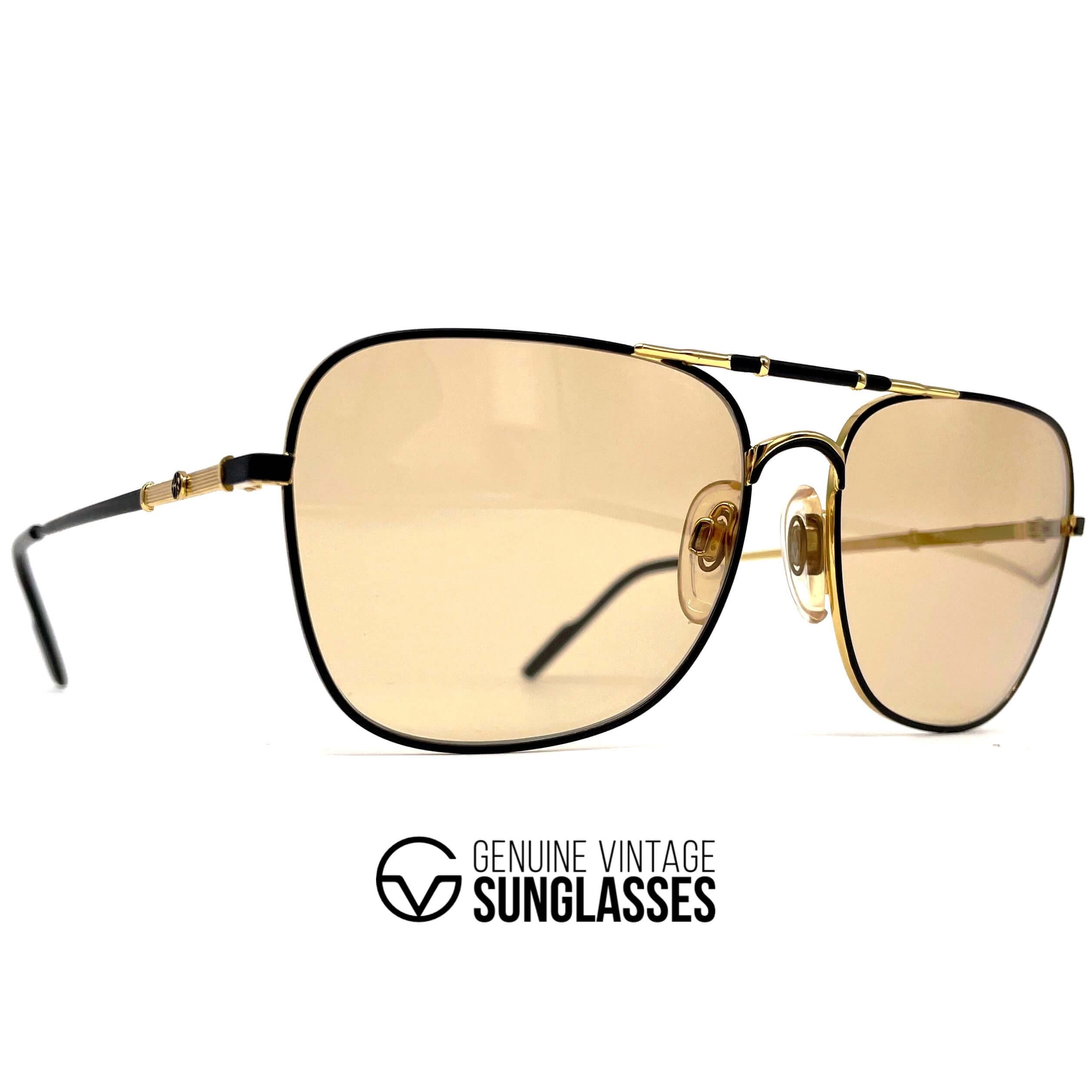 Vintage ALFA ROMEO 114-503 aviator sunglasses