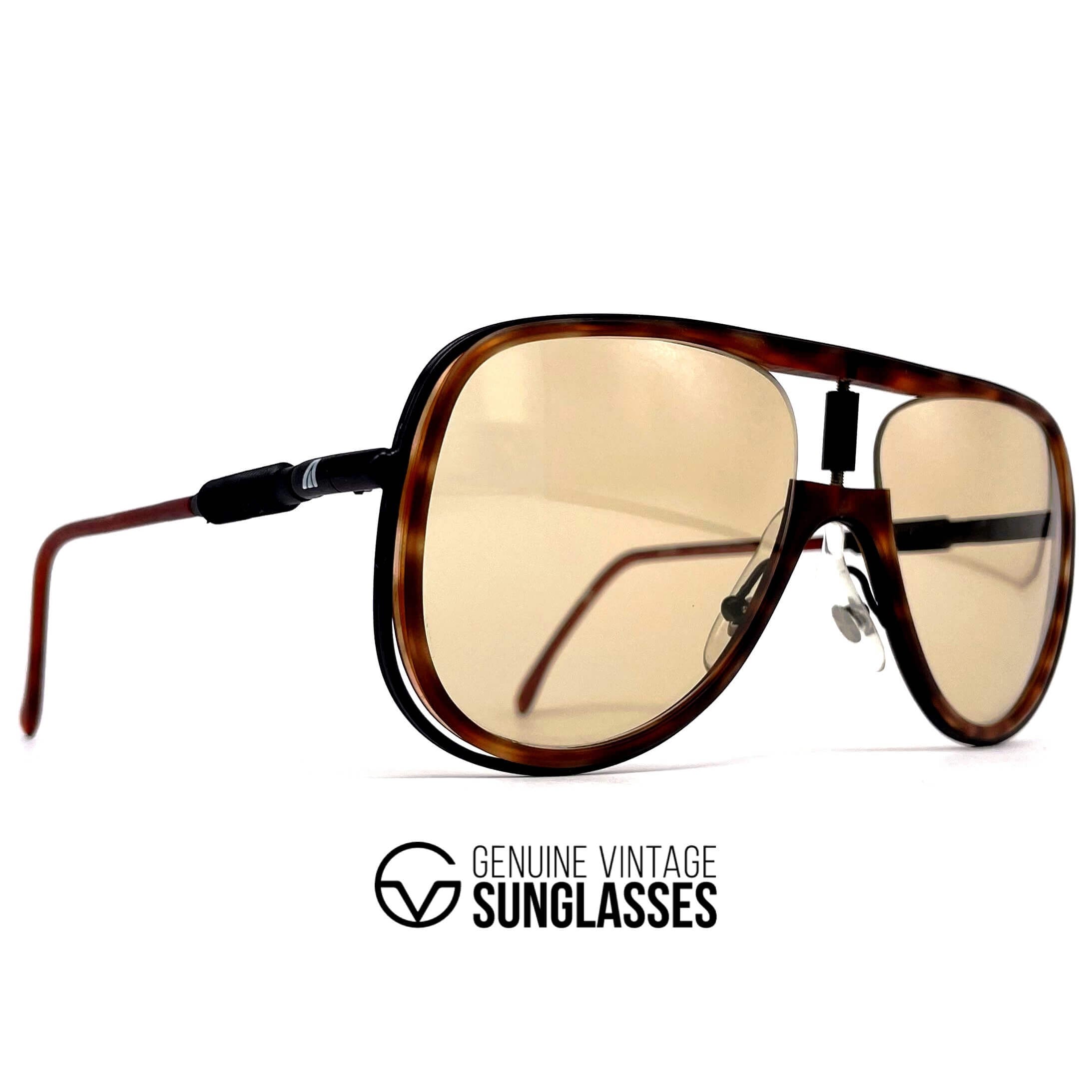 Vintage ALITALIA Classic 500 photocromic aviator sunglasses