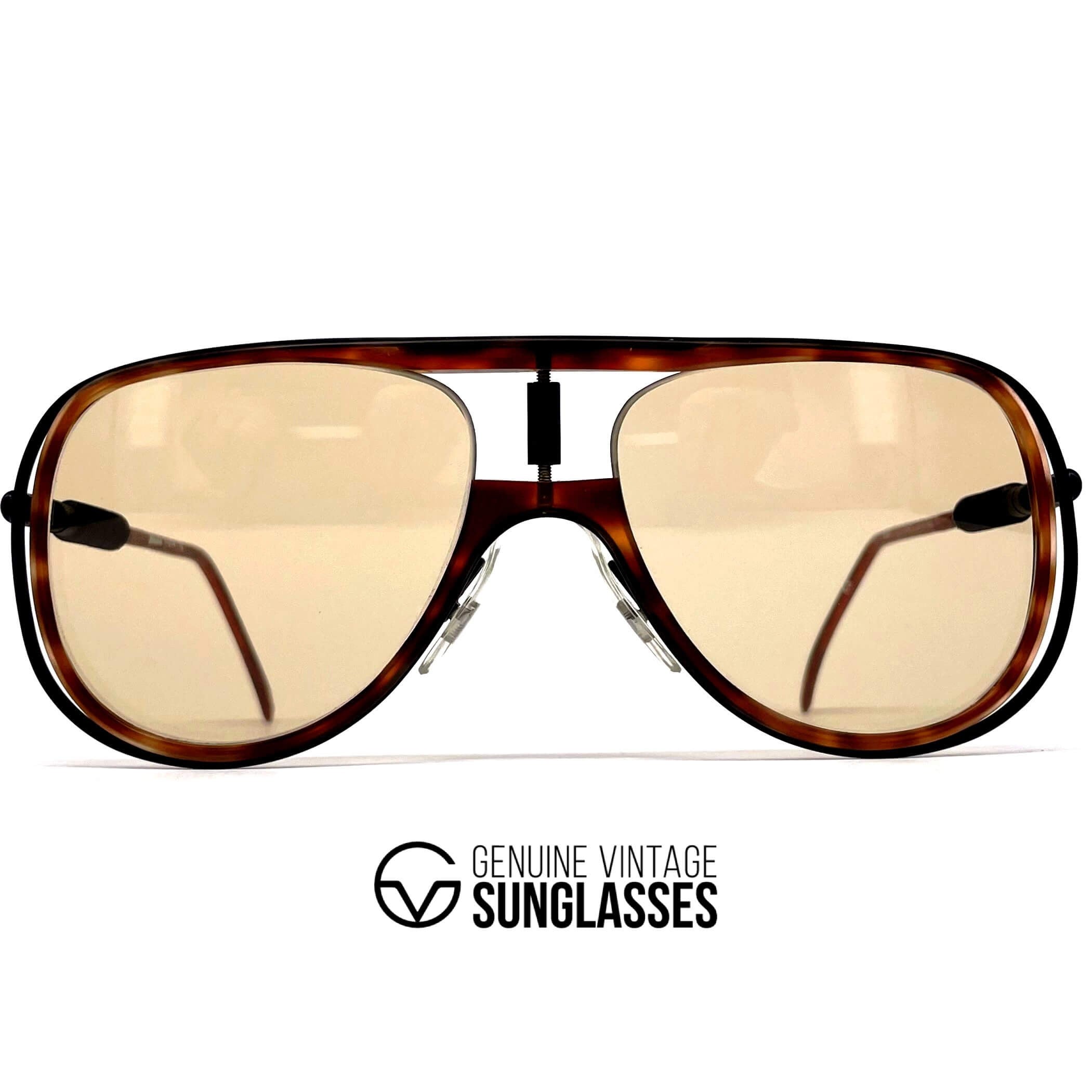 Vintage ALITALIA Classic 500 photocromic aviator sunglasses