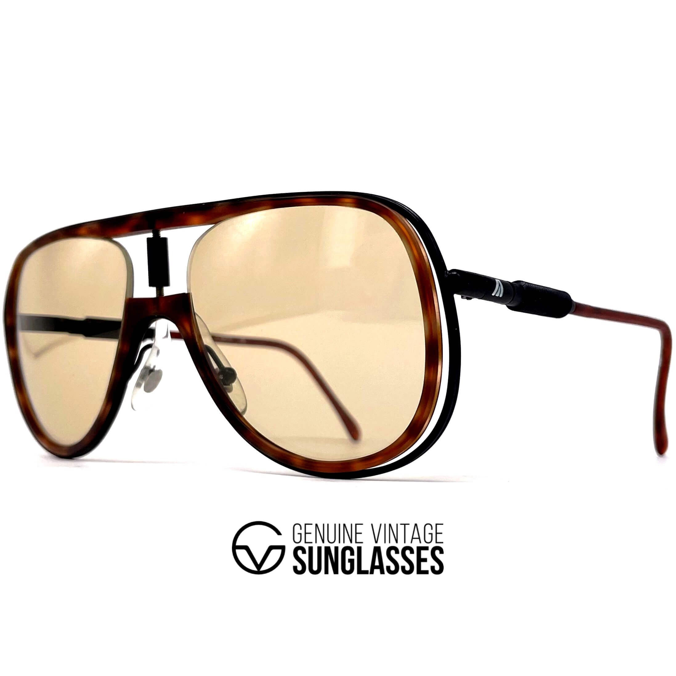 Vintage ALITALIA Classic 500 photocromic aviator sunglasses