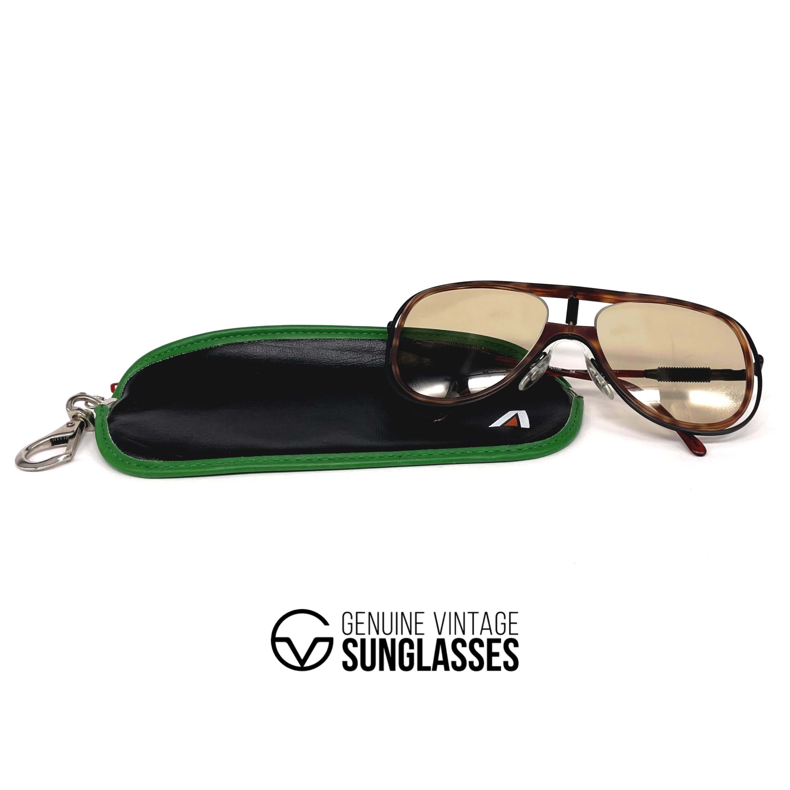 Vintage ALITALIA Classic 500 photocromic aviator sunglasses