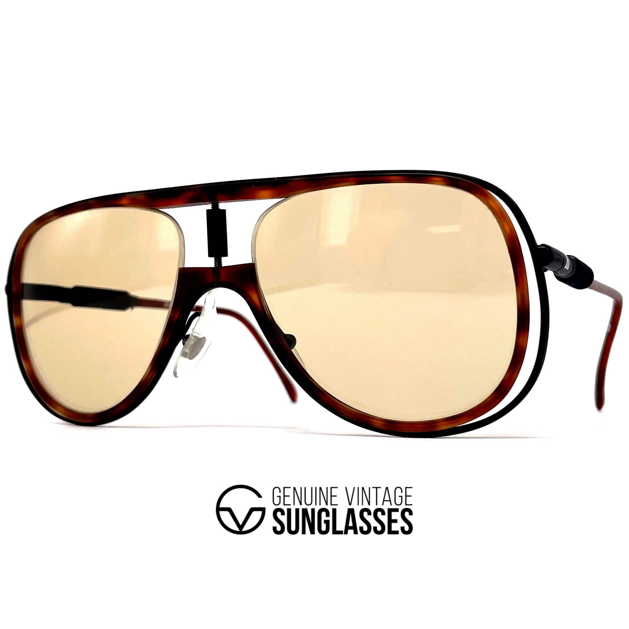 Vintage ALITALIA Classic 500 photocromic aviator sunglasses