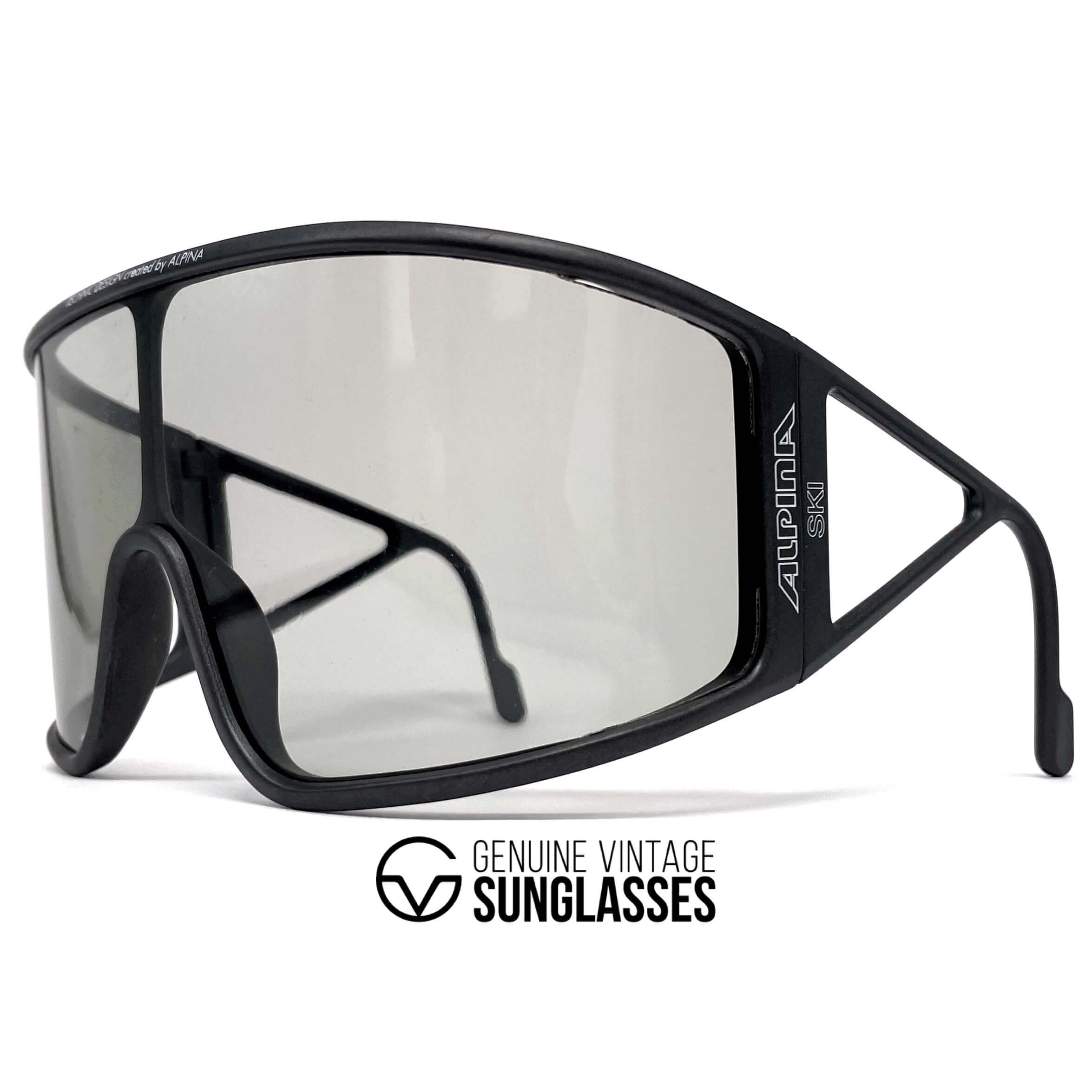 Vintage ALPINA Technic Design XXL shield sunglasses