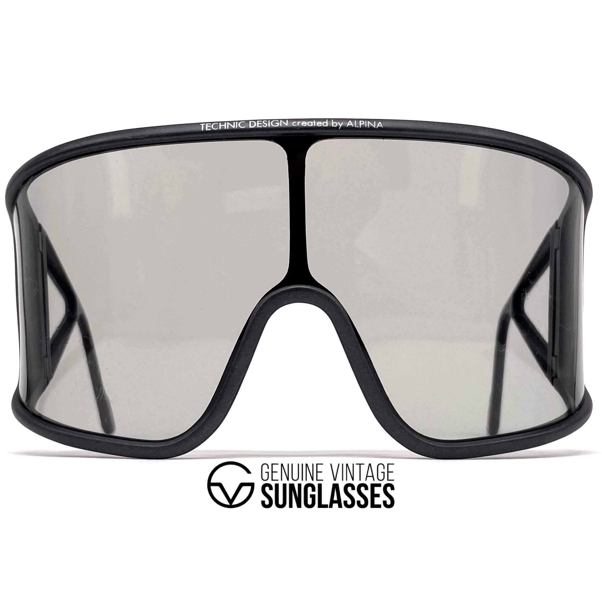 Vintage ALPINA Technic Design XXL shield sunglasses
