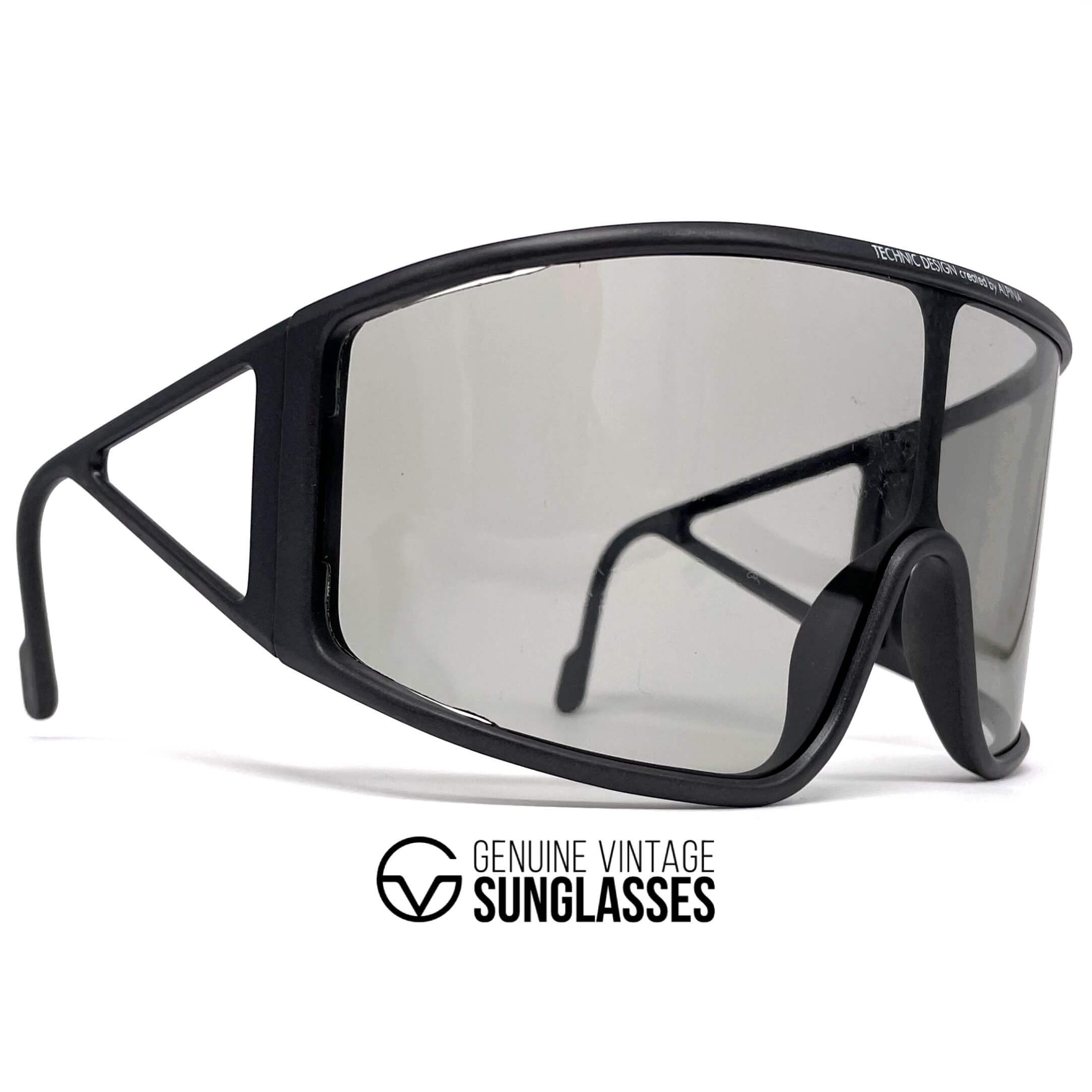 Vintage ALPINA Technic Design XXL shield sunglasses