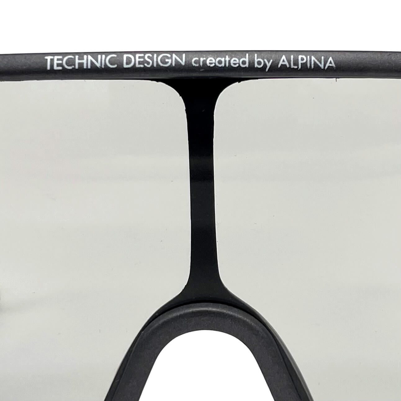 Vintage ALPINA Technic Design XXL shield sunglasses