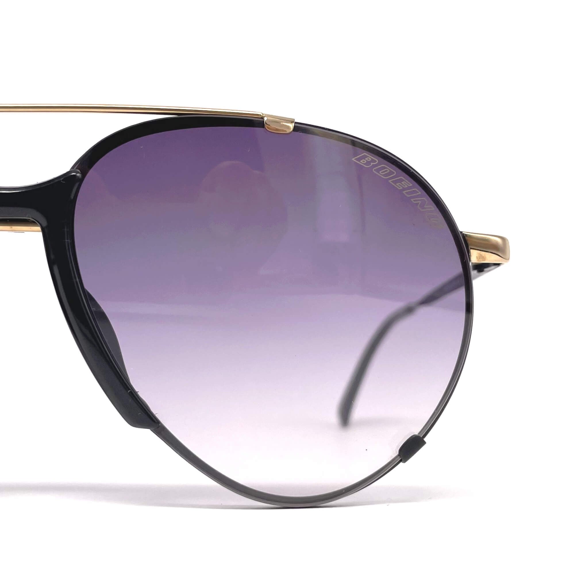 Vintage BOEING by CARRERA 5709 rimless aviator sunglasses