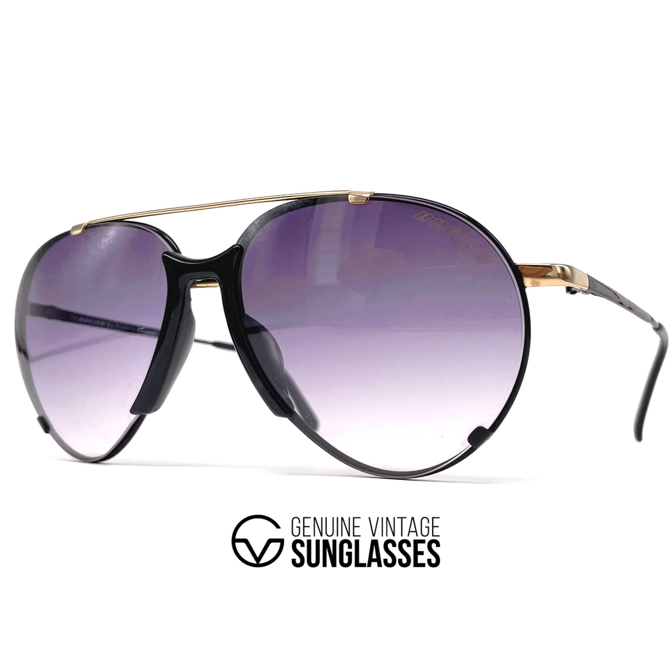Vintage BOEING by CARRERA 5709 rimless aviator sunglasses