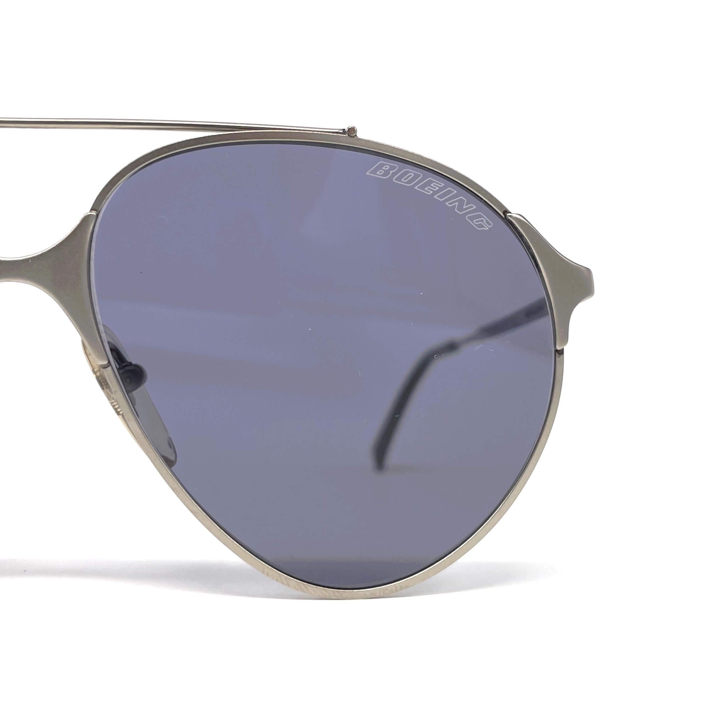 Vintage BOEING by CARRERA 5710 titanium aviator sunglasses