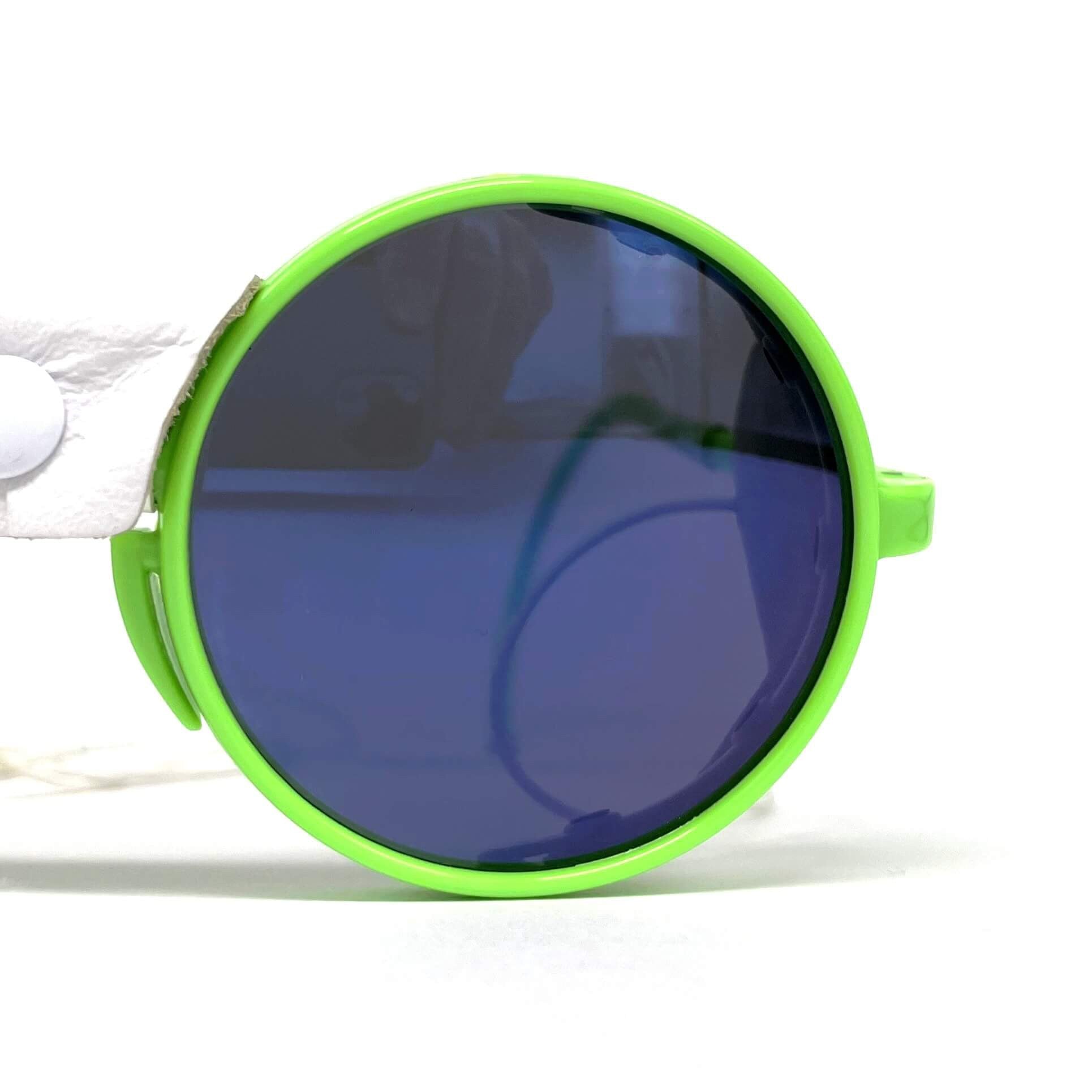 Vintage BOLLE Acrylex yellow glacier sports sunglasses
