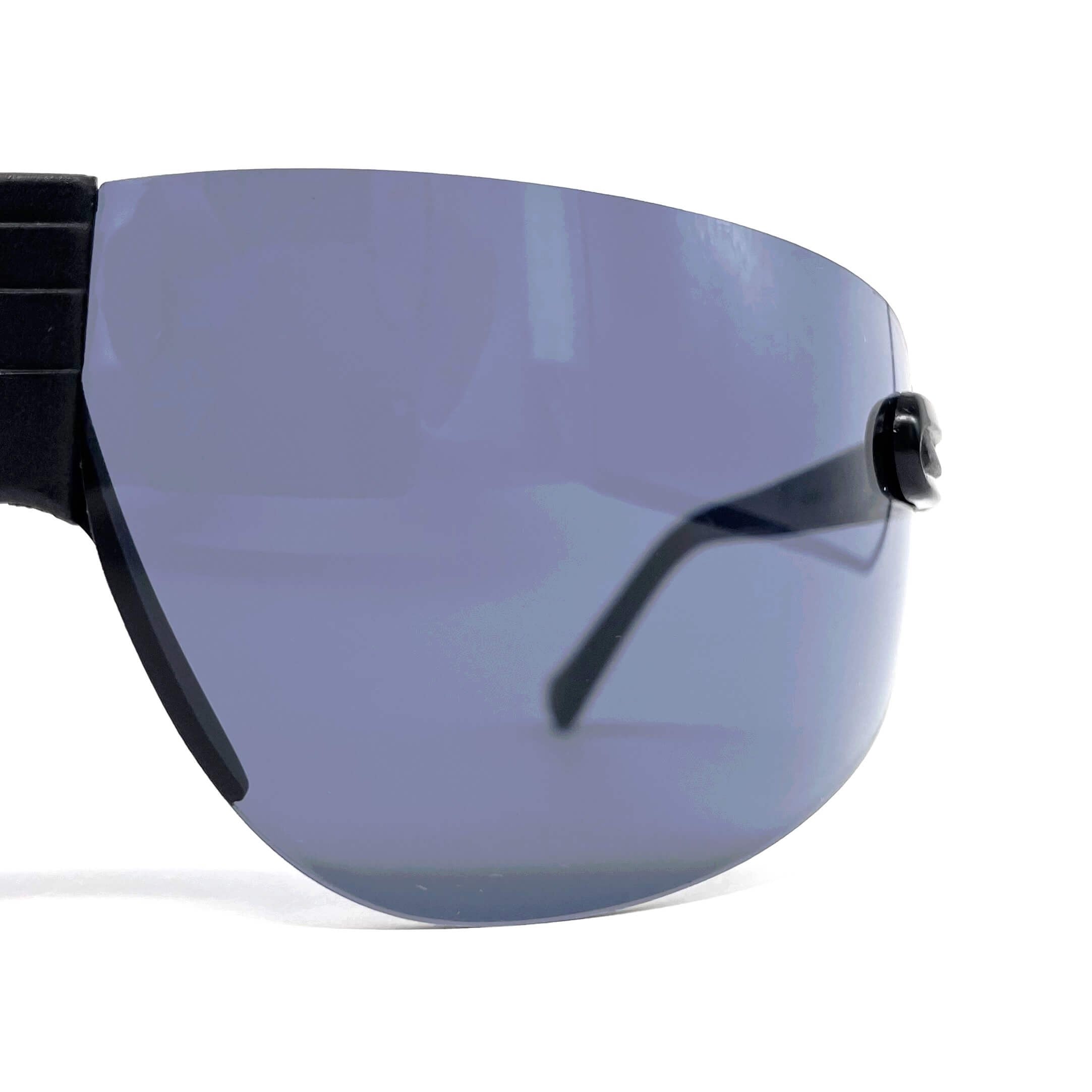 Vintage BOLLE Contour black XXL sports sunglasses