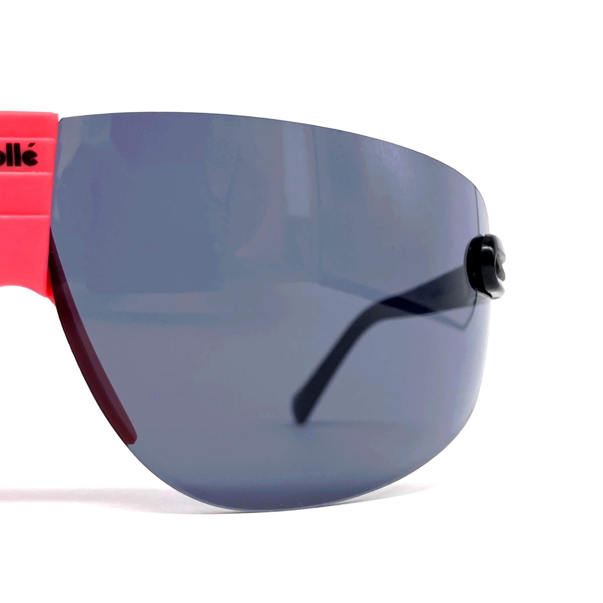 Vintage BOLLE Contour black pink XXL sports sunglasses