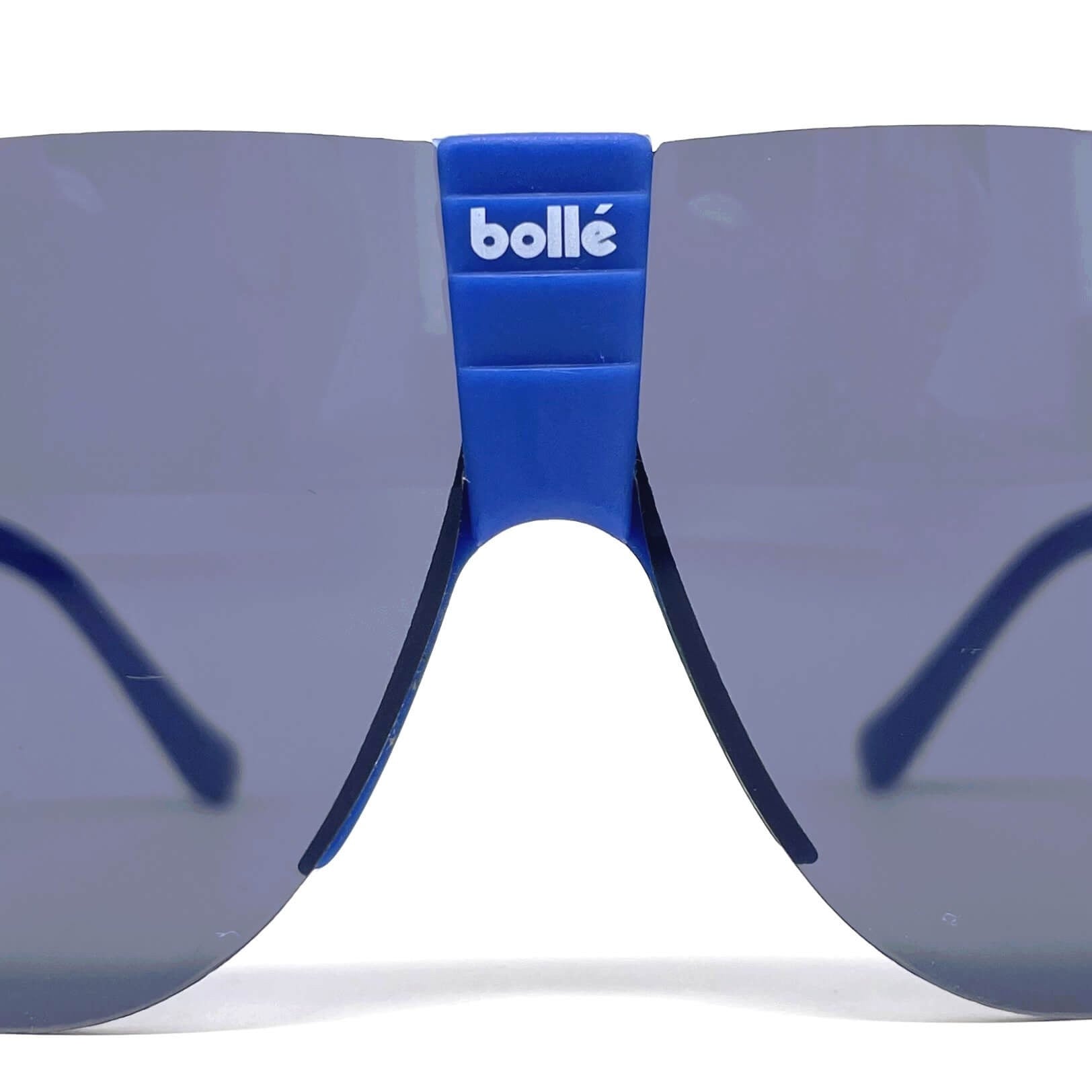 Vintage BOLLE Contour blue XXL sports sunglasses