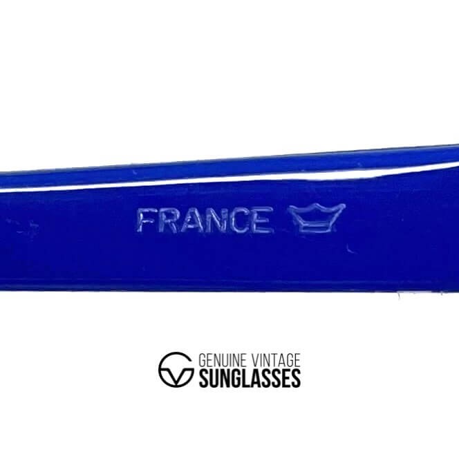 Vintage BOLLE Contour blue XXL sports sunglasses