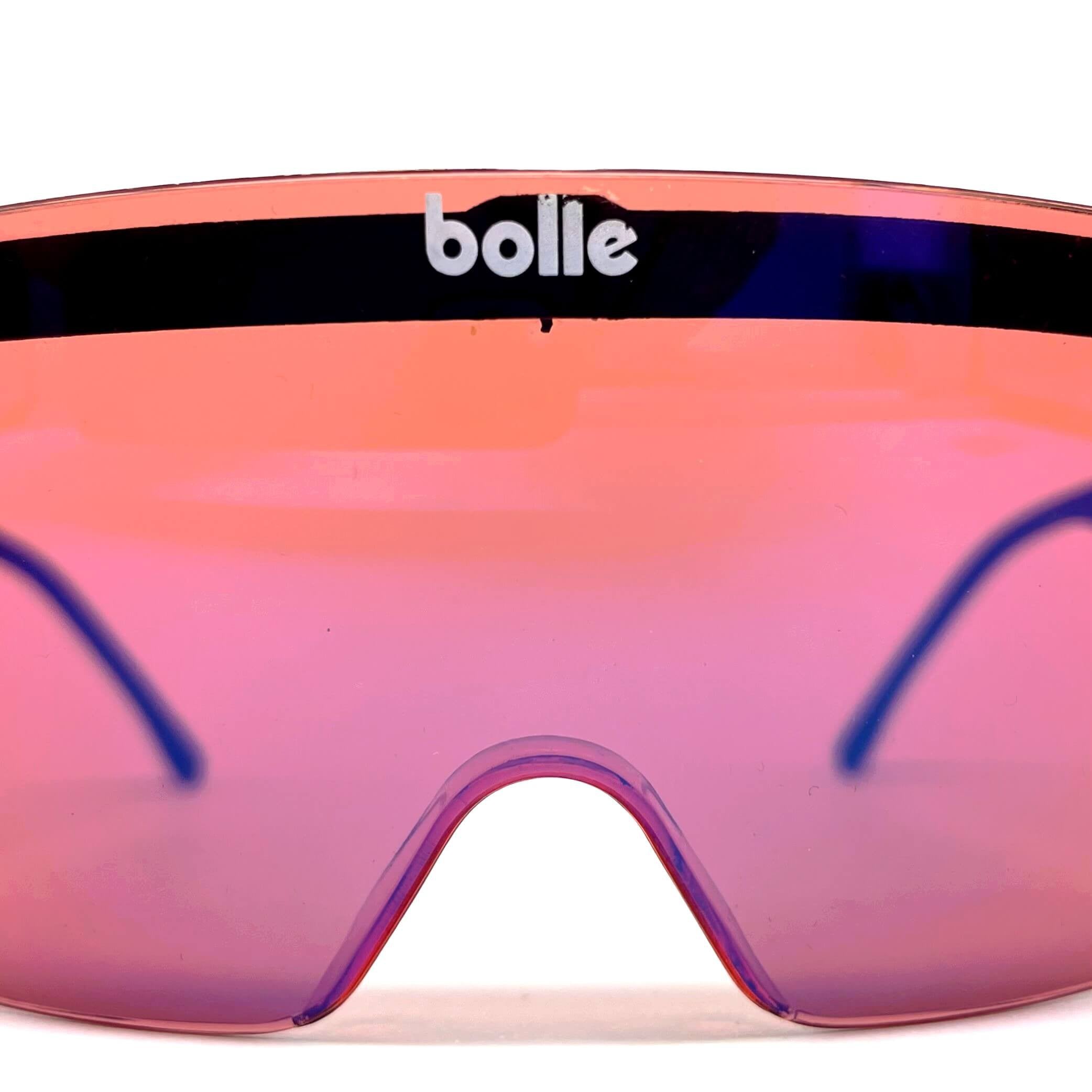Vintage BOLLE Eagle Vision shield sports sunglasses