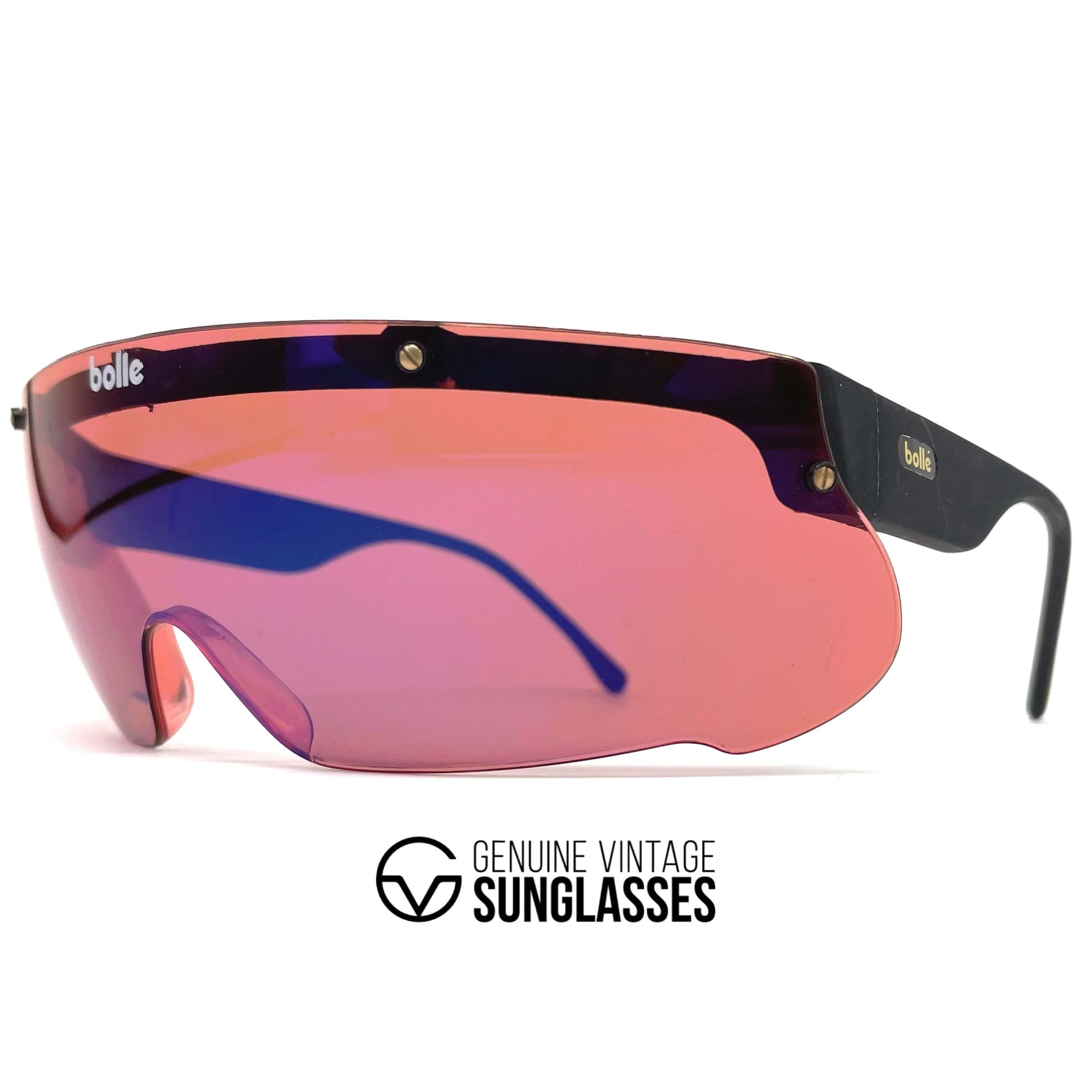 Vintage BOLLE Eagle Vision shield sports sunglasses