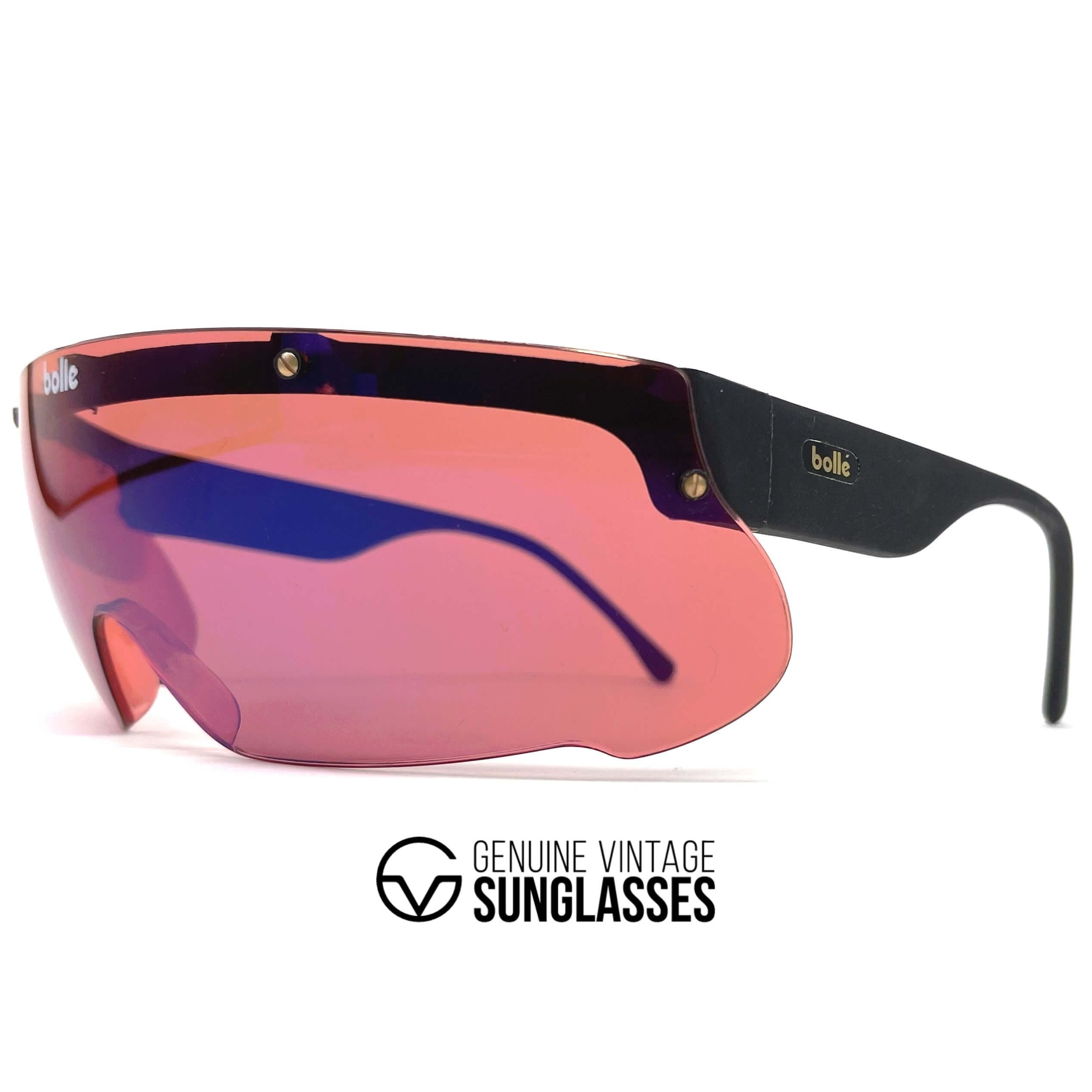 Vintage BOLLE Eagle Vision shield sports sunglasses