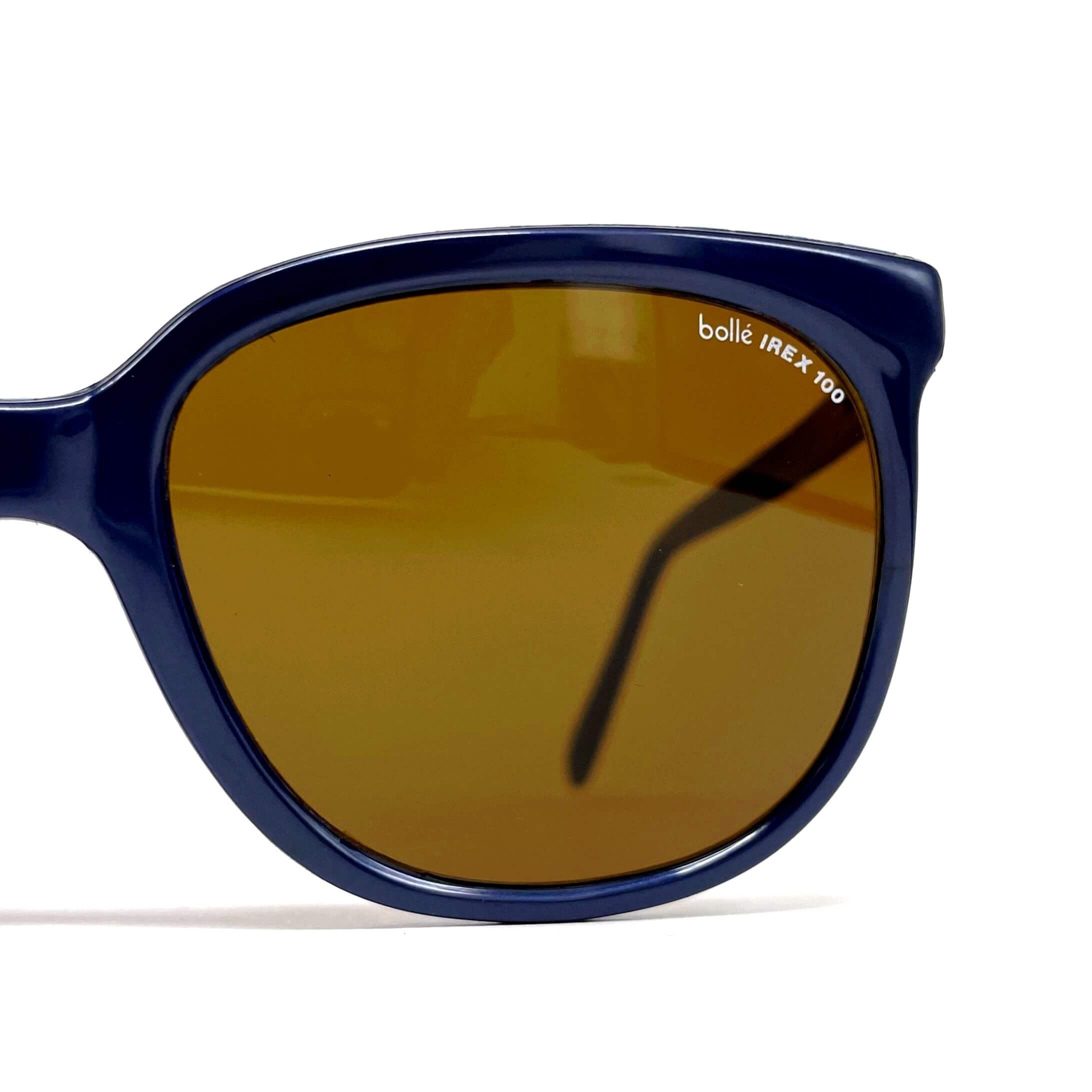 Vintage BOLLE Irex 100 blue nylon sports sunglasses