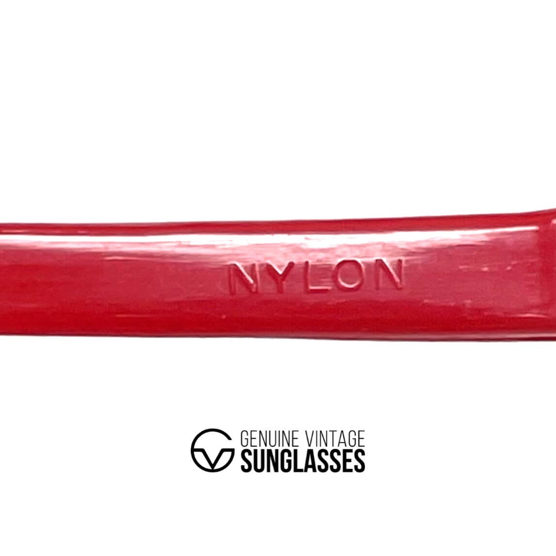 Vintage BOLLE Irex 100 red nylon sports sunglasses