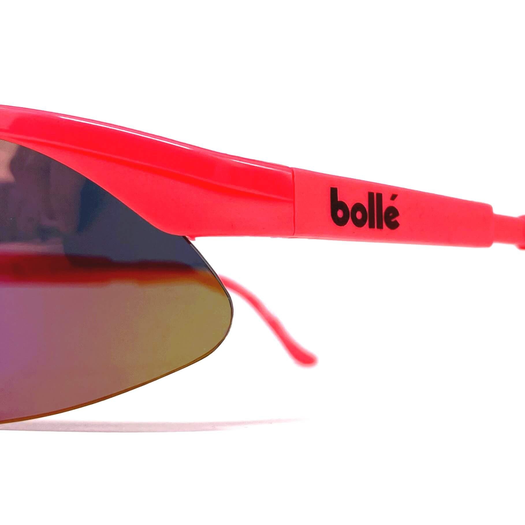 Vintage BOLLE Microedge sports shield sunglasses