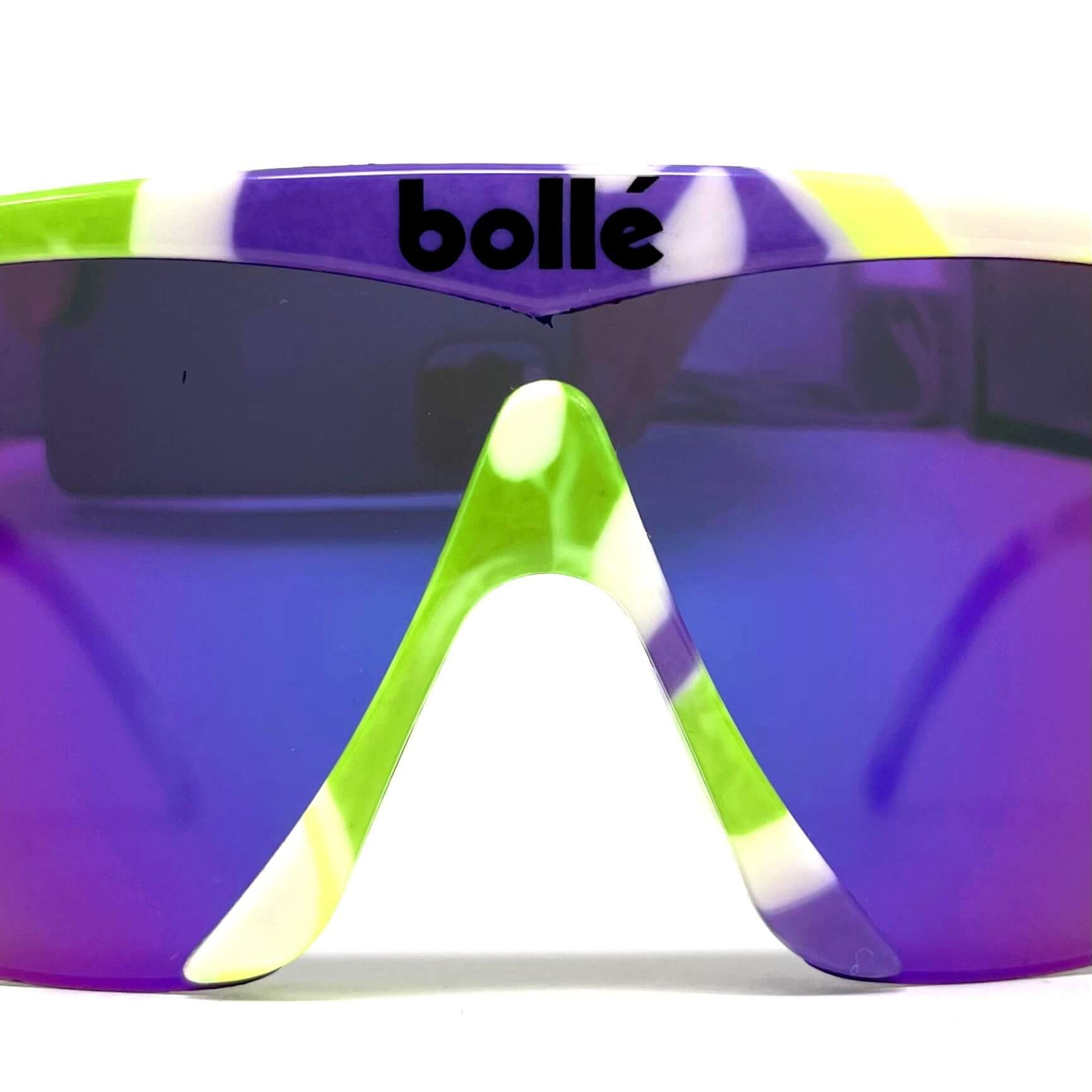 Vintage BOLLE Microedge sports shield sunglasses