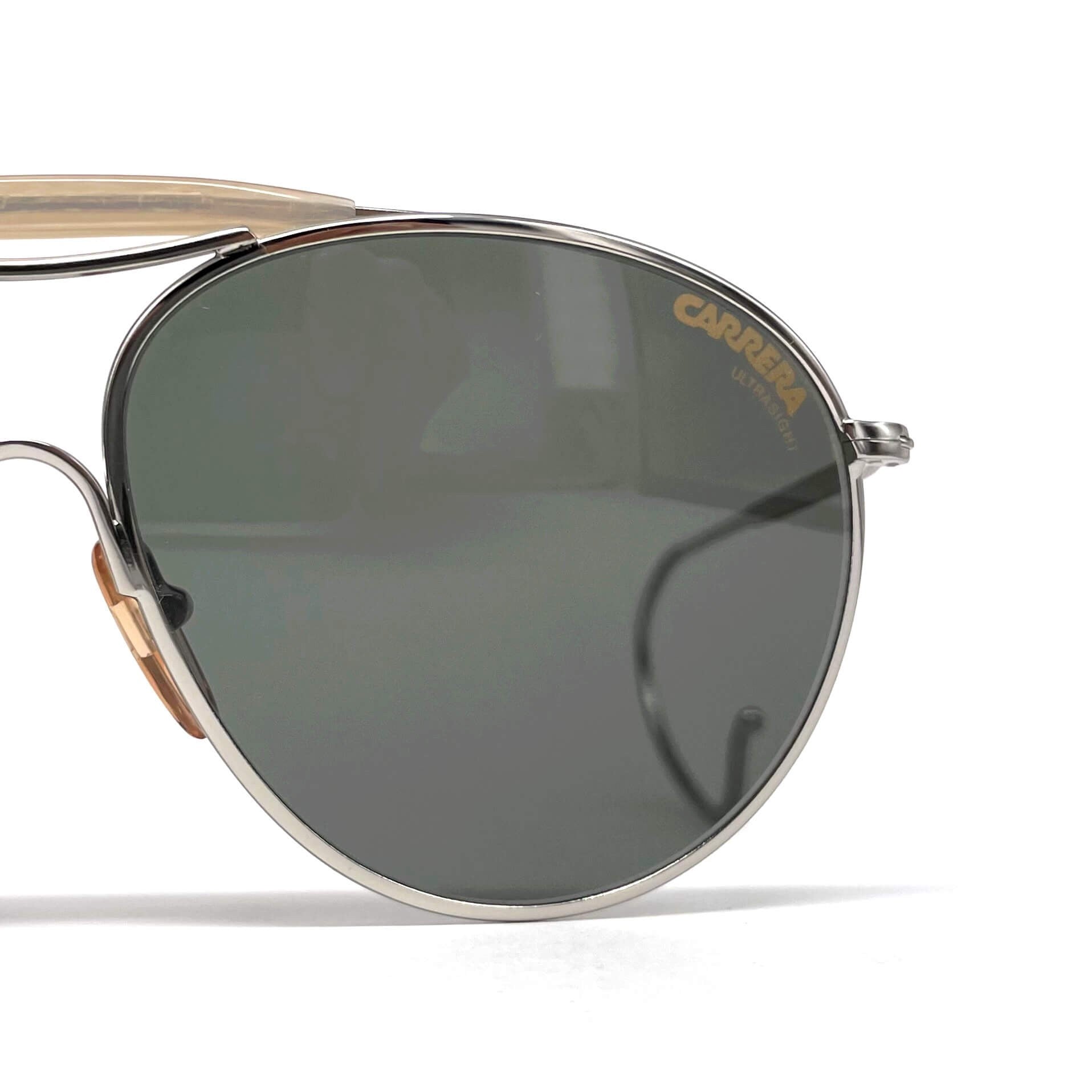 Vintage CARRERA 4818 silver sports sunglasses