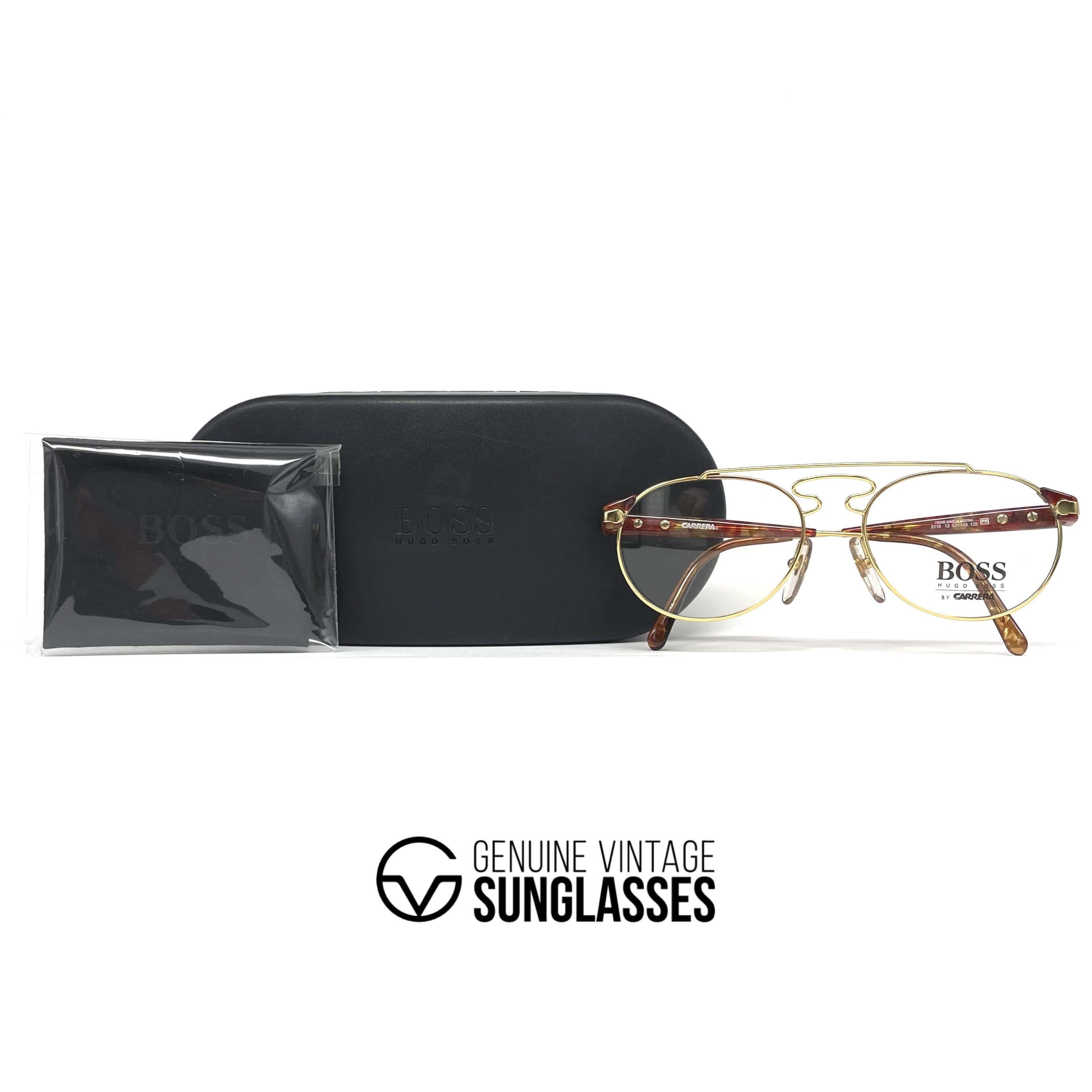 Vintage CARRERA 5116 by BOSS gold designer glasses frames