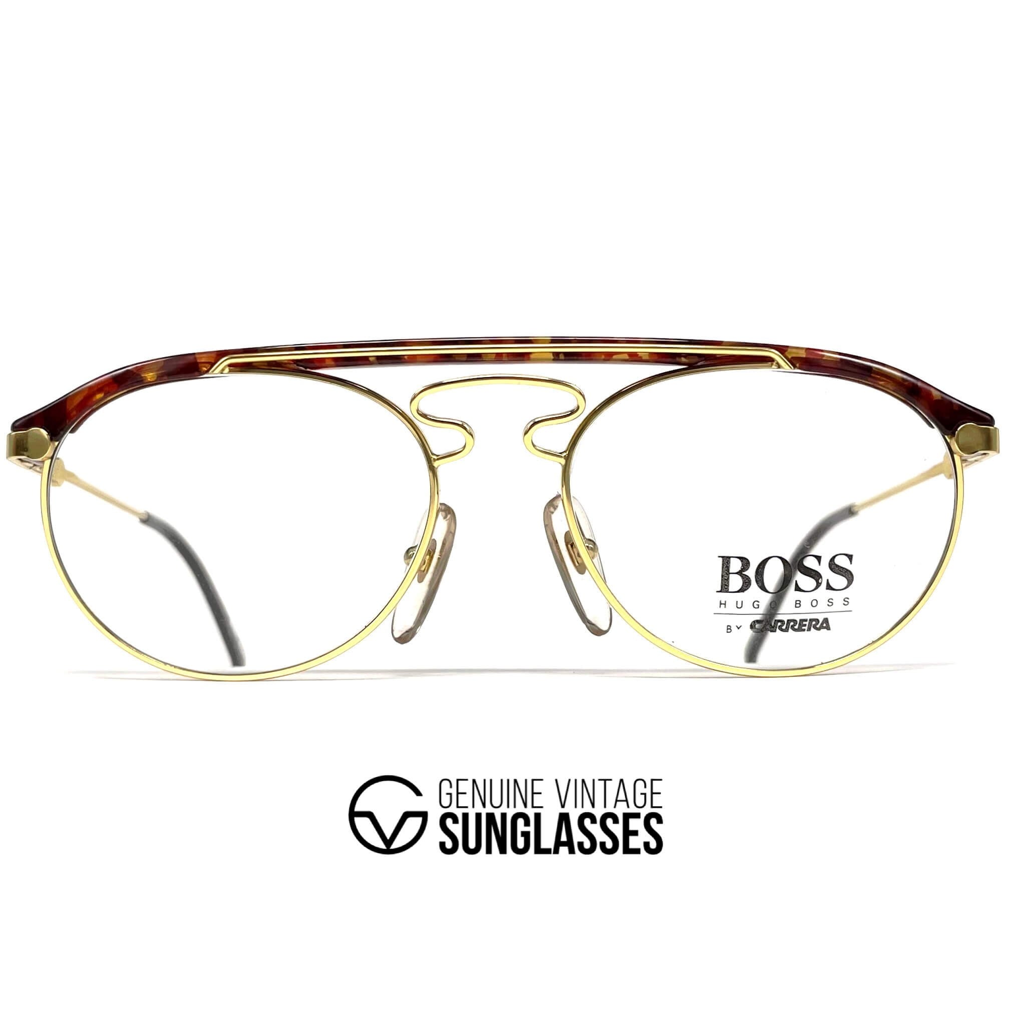 Vintage CARRERA 5119 by BOSS havana gold designer glasses frames