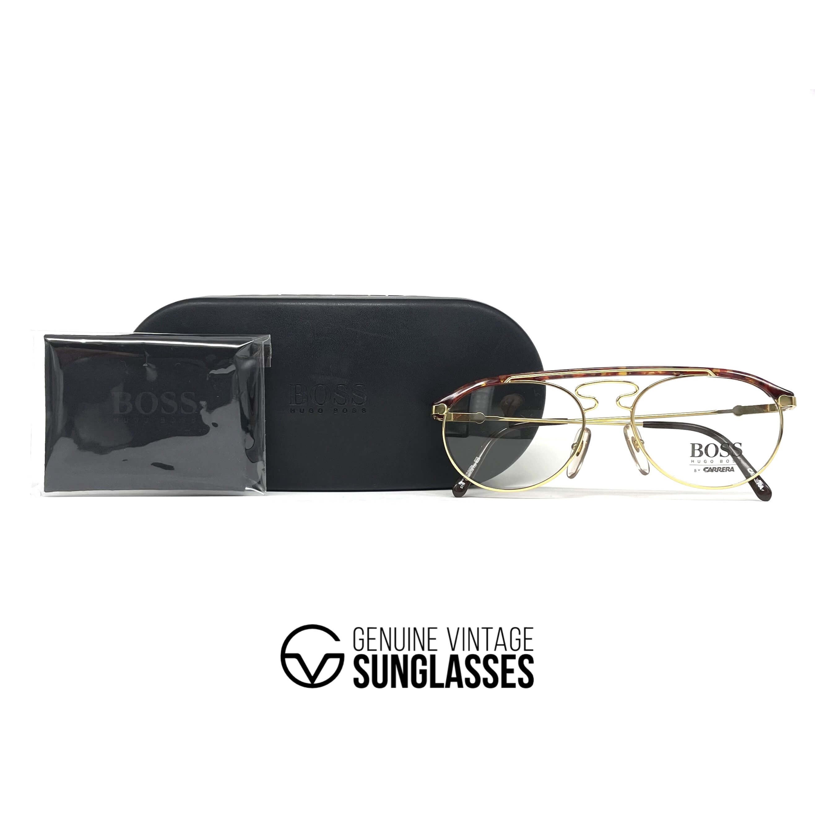 Vintage CARRERA 5119 by BOSS havana gold designer glasses frames