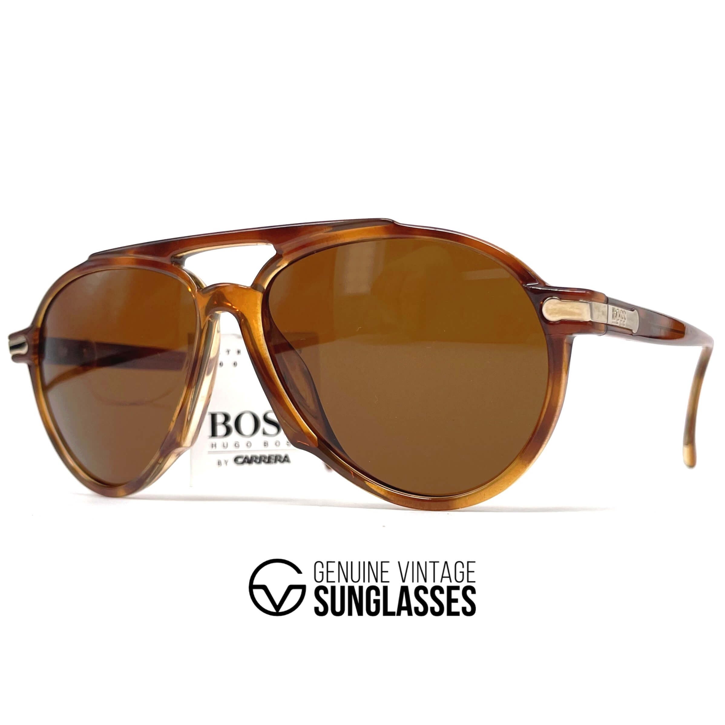 Vintage CARRERA 5150 by BOSS tortoise shell aviator sunglasses