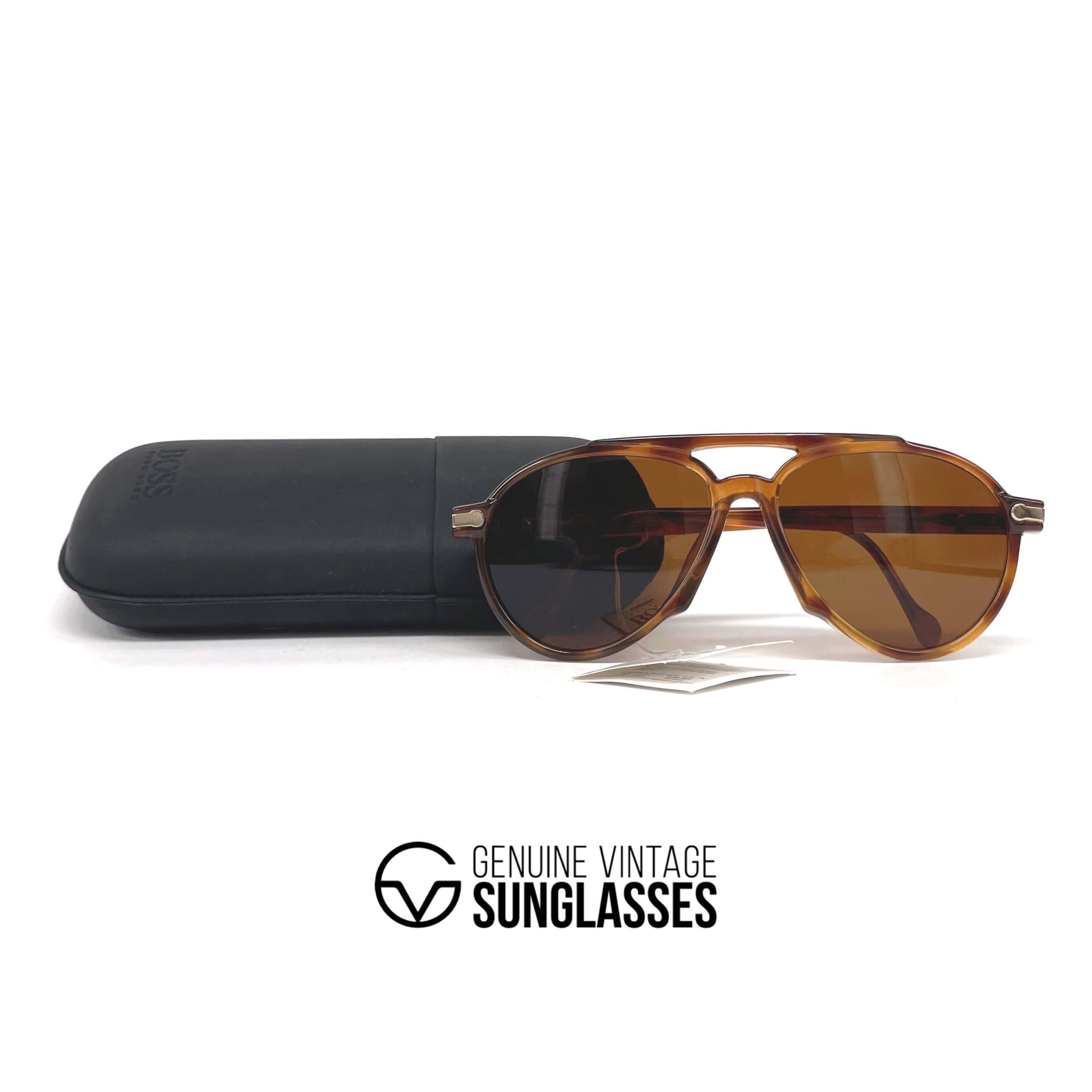 Vintage CARRERA 5150 by BOSS tortoise shell aviator sunglasses
