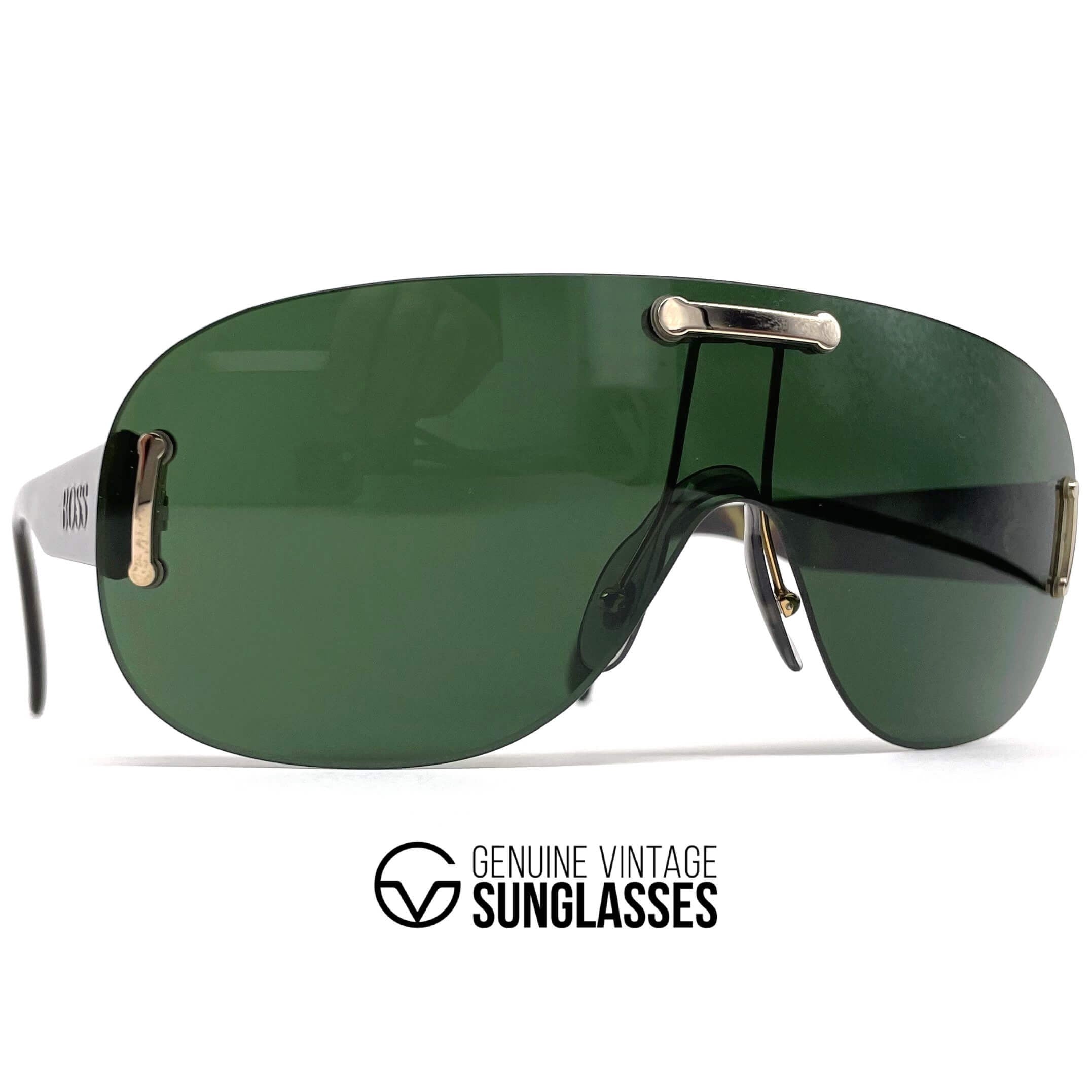 Vintage CARRERA 5155 by BOSS XL shield sunglasses