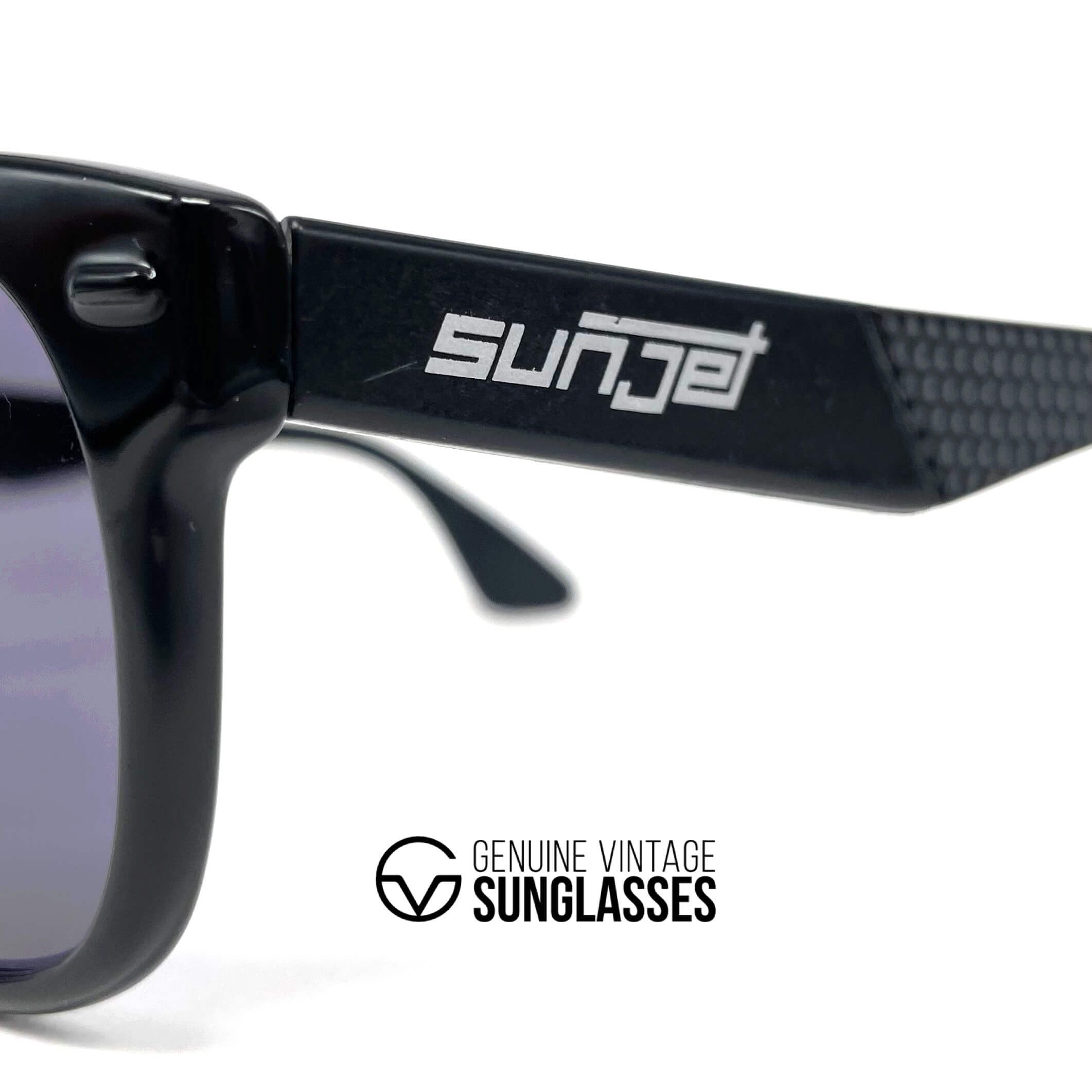 Vintage CARRERA 5244 by SUNJET black designer sunglasses