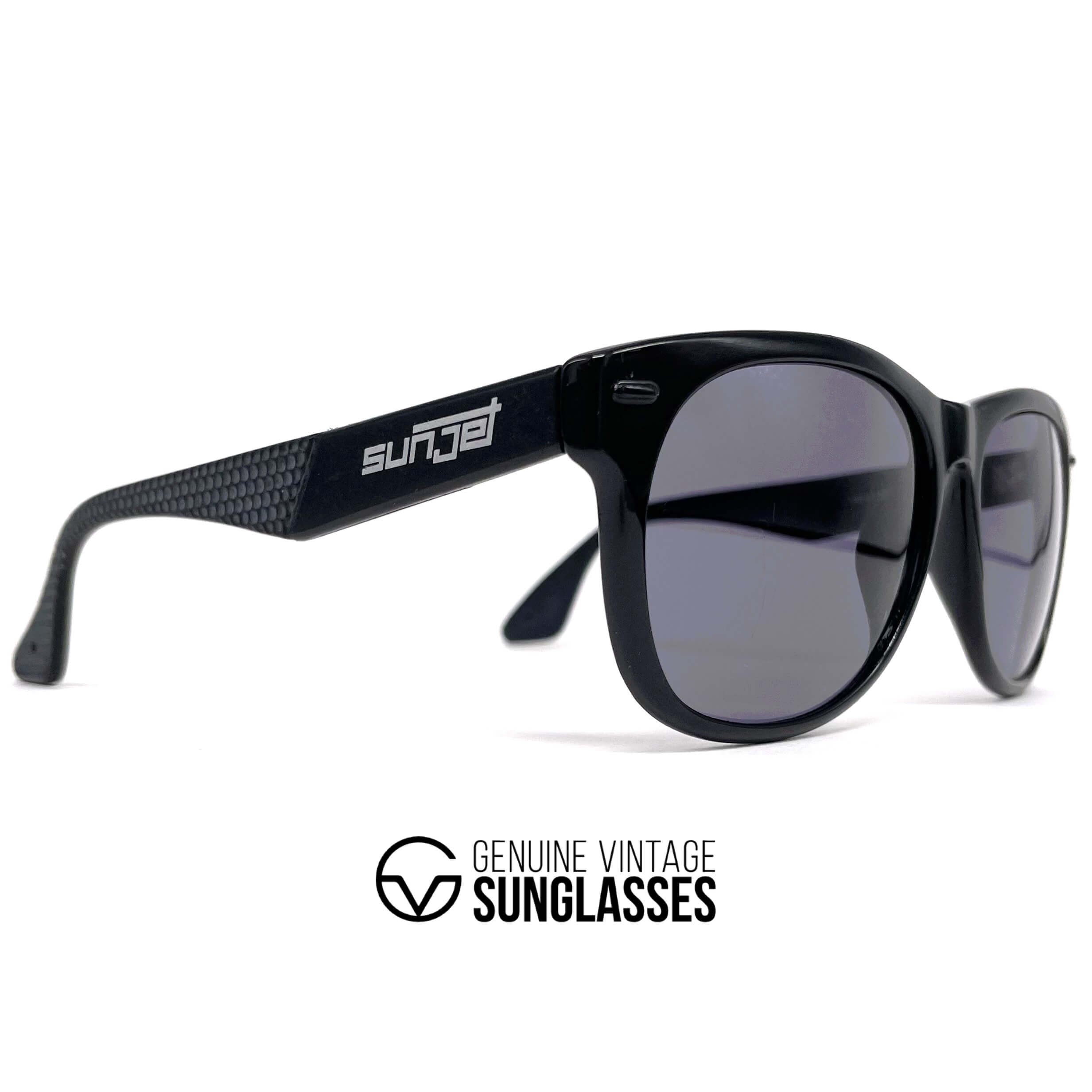 Vintage CARRERA 5244 by SUNJET black designer sunglasses