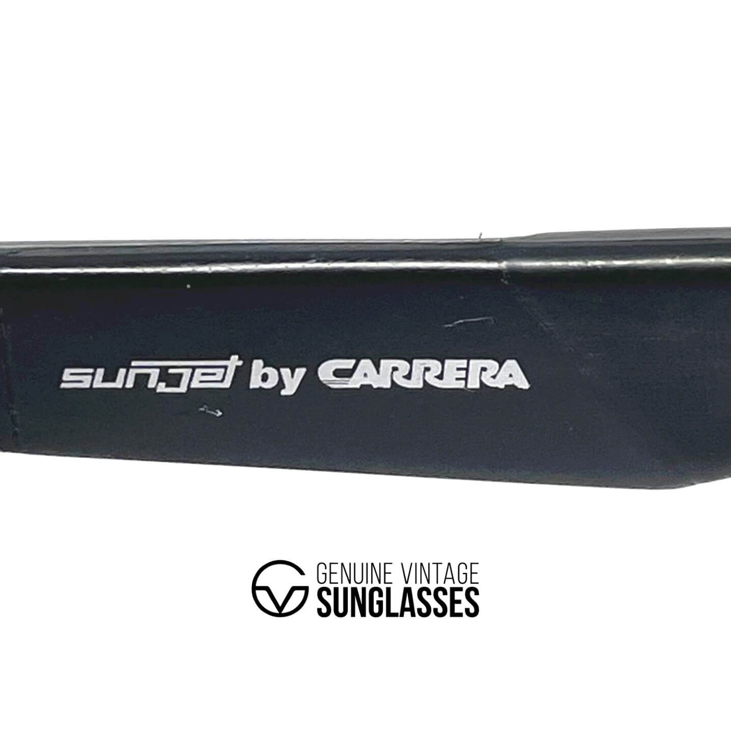 Vintage CARRERA 5244 by SUNJET black designer sunglasses