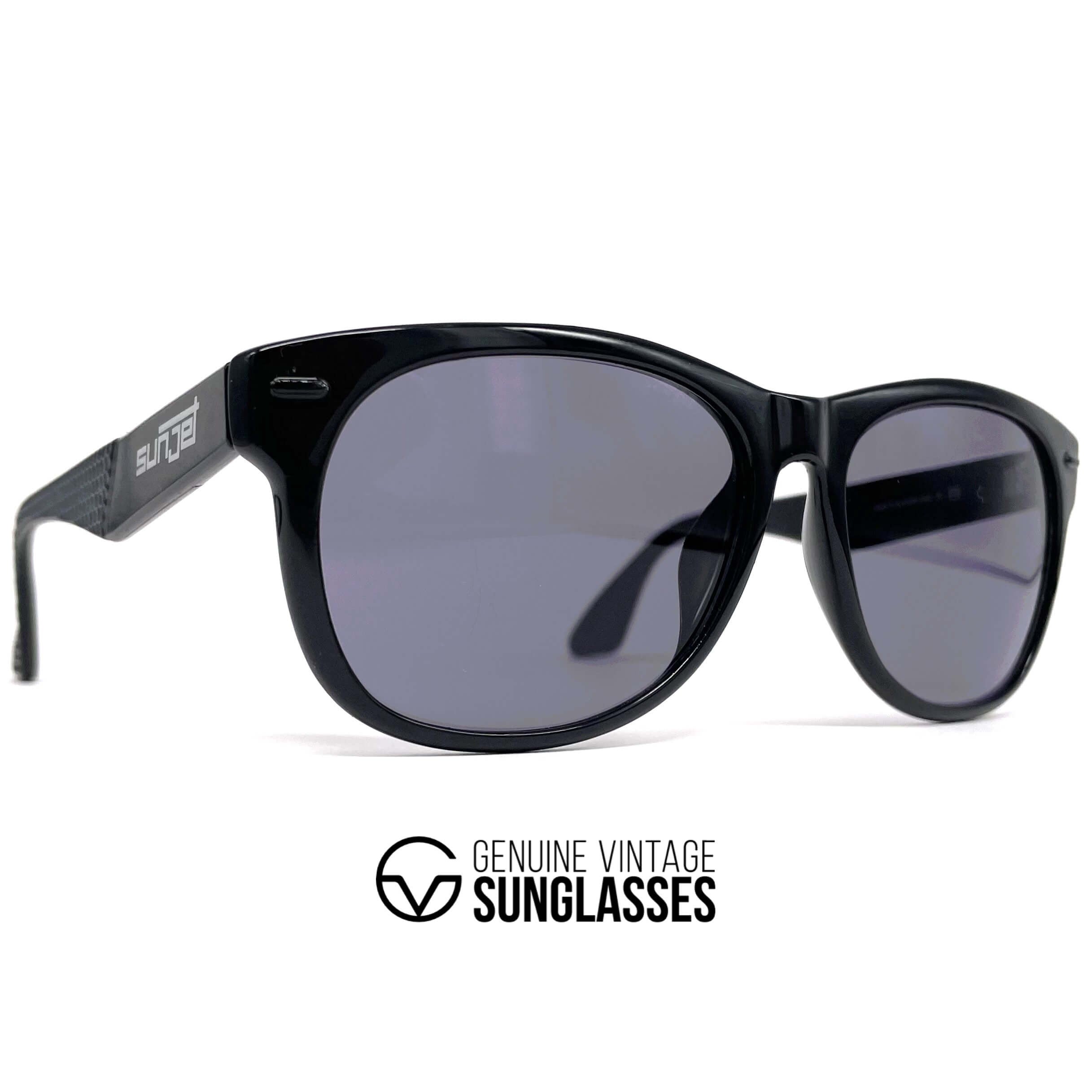 Vintage CARRERA 5244 by SUNJET black designer sunglasses