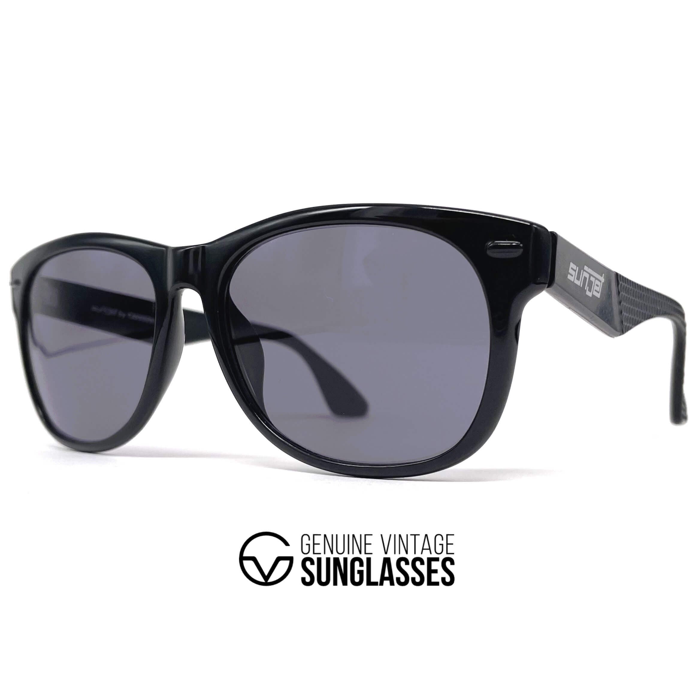 Vintage CARRERA 5244 by SUNJET black designer sunglasses