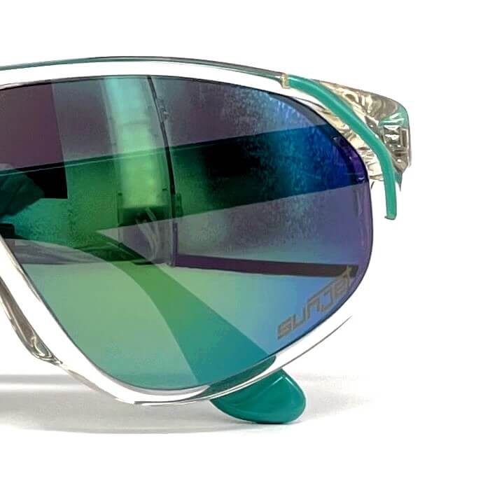 Vintage CARRERA 5247 by SUNJET rare mirrored crystal sunglasses