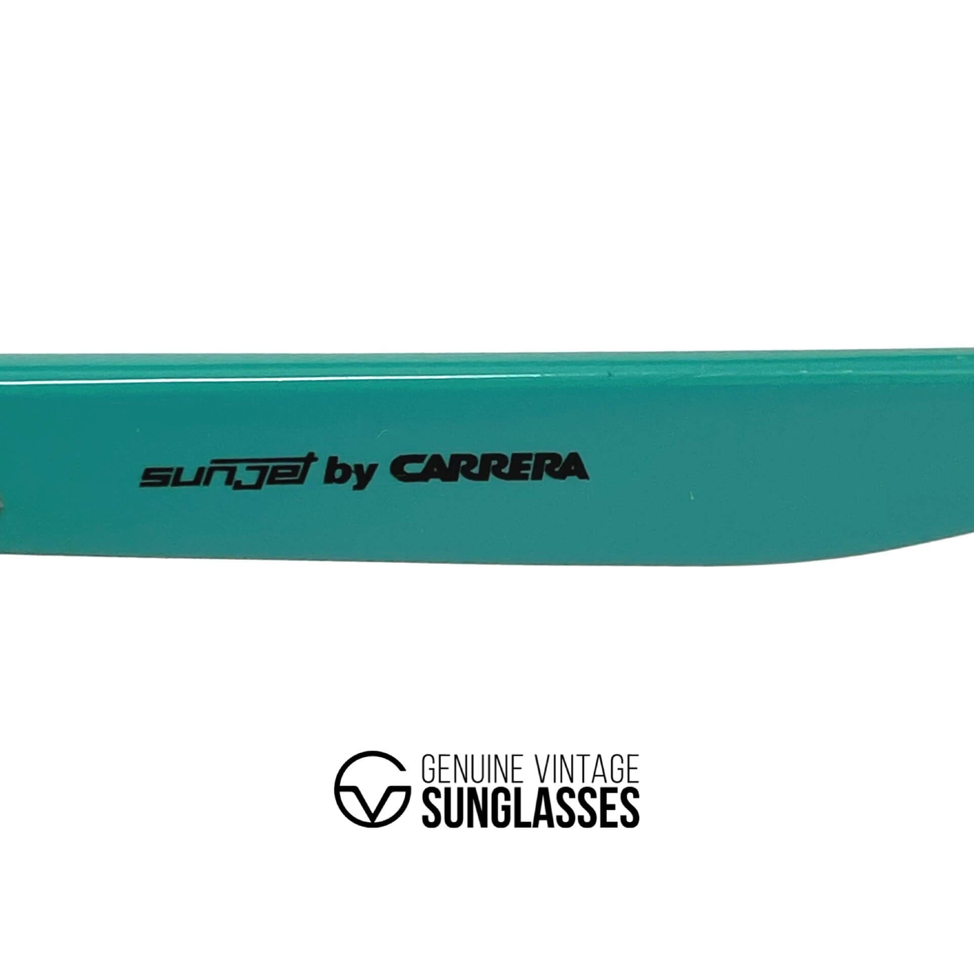 Vintage CARRERA 5247 by SUNJET rare mirrored crystal sunglasses