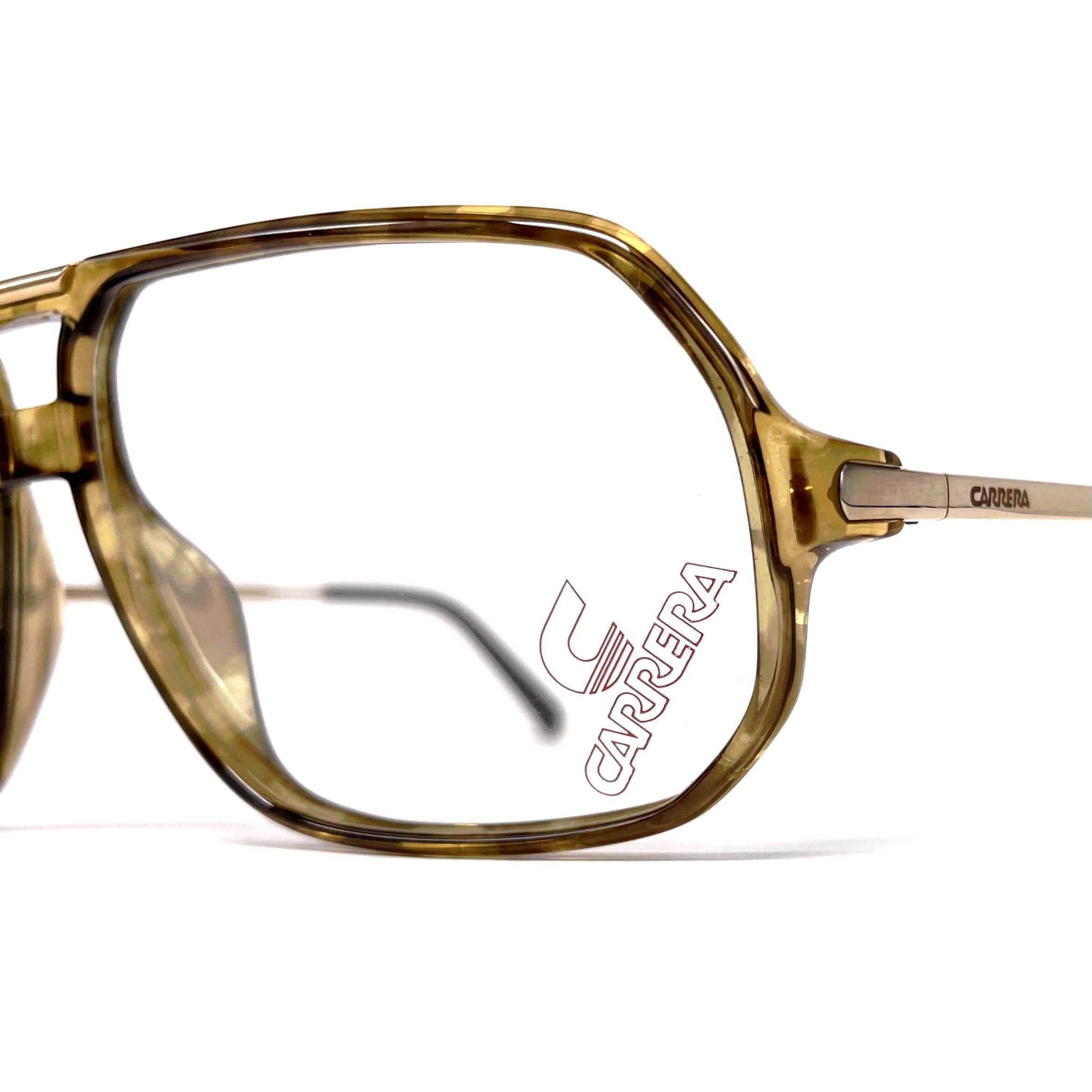 Vintage CARRERA 5311 clear tortoise designer glasses frames