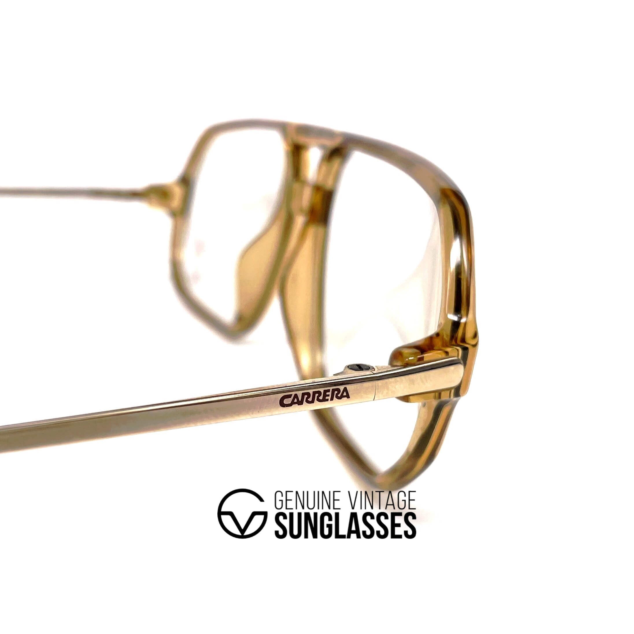 Vintage CARRERA 5311 crystal designer aviator glasses frames