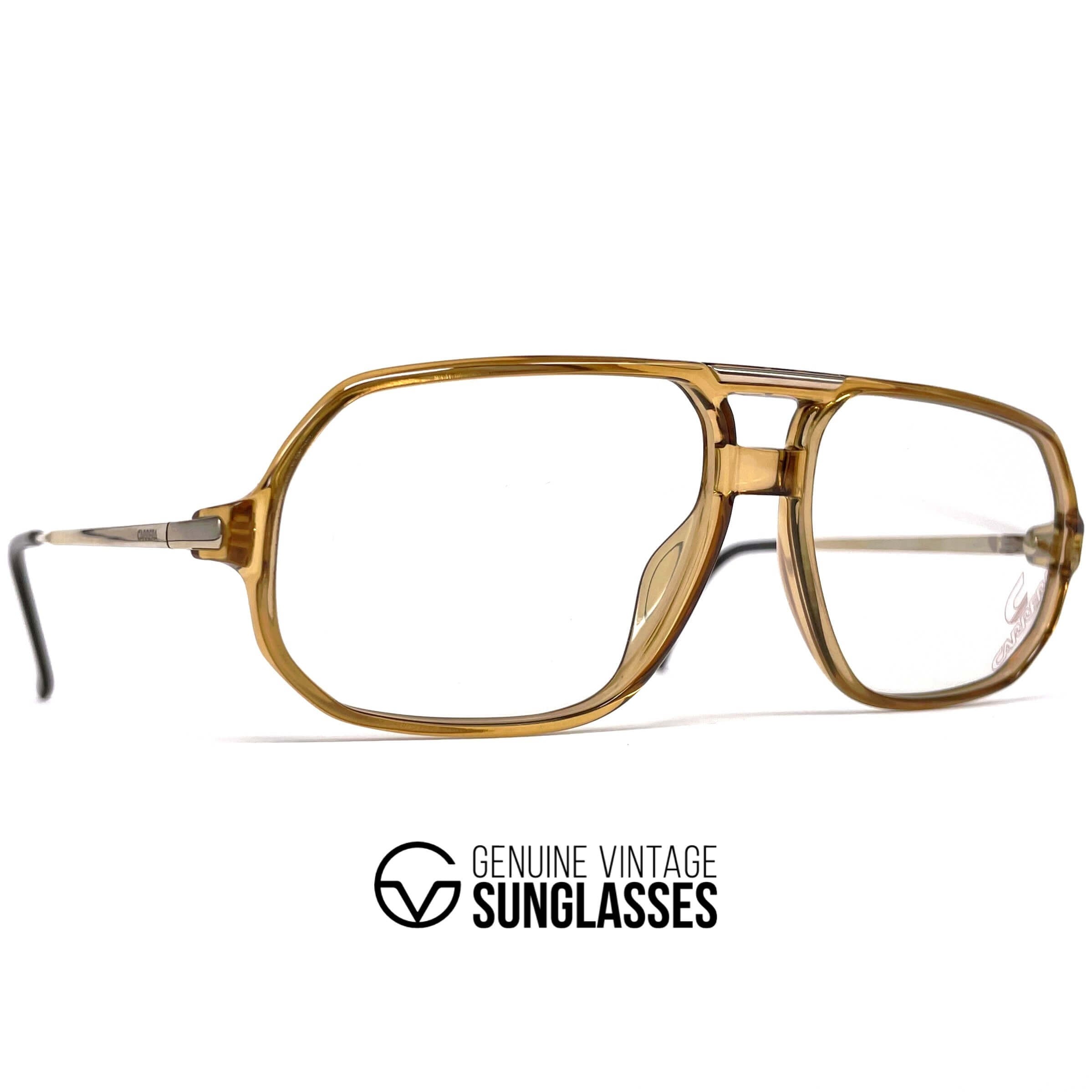 Vintage CARRERA 5311 crystal designer aviator glasses frames