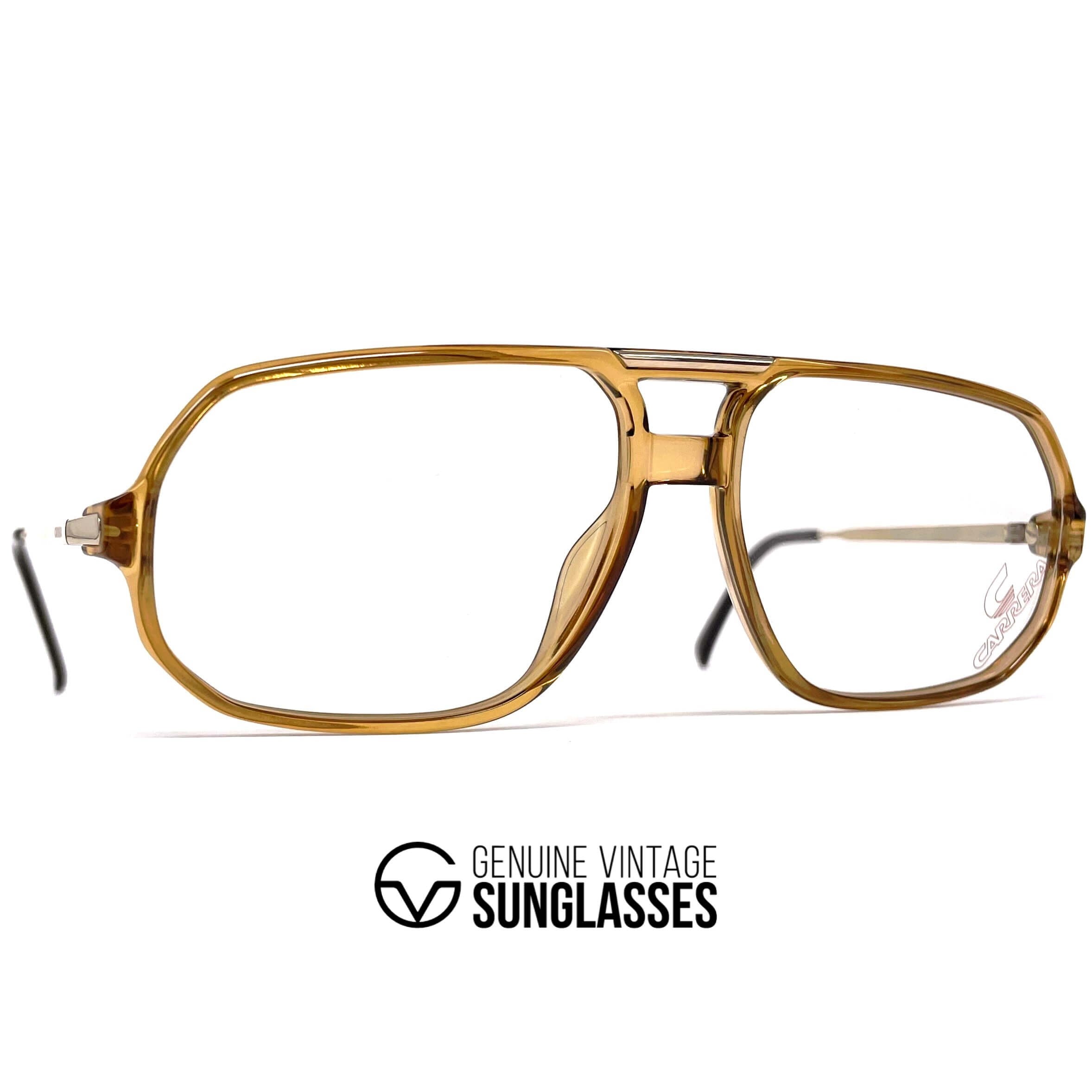 Vintage CARRERA 5311 crystal designer aviator glasses frames