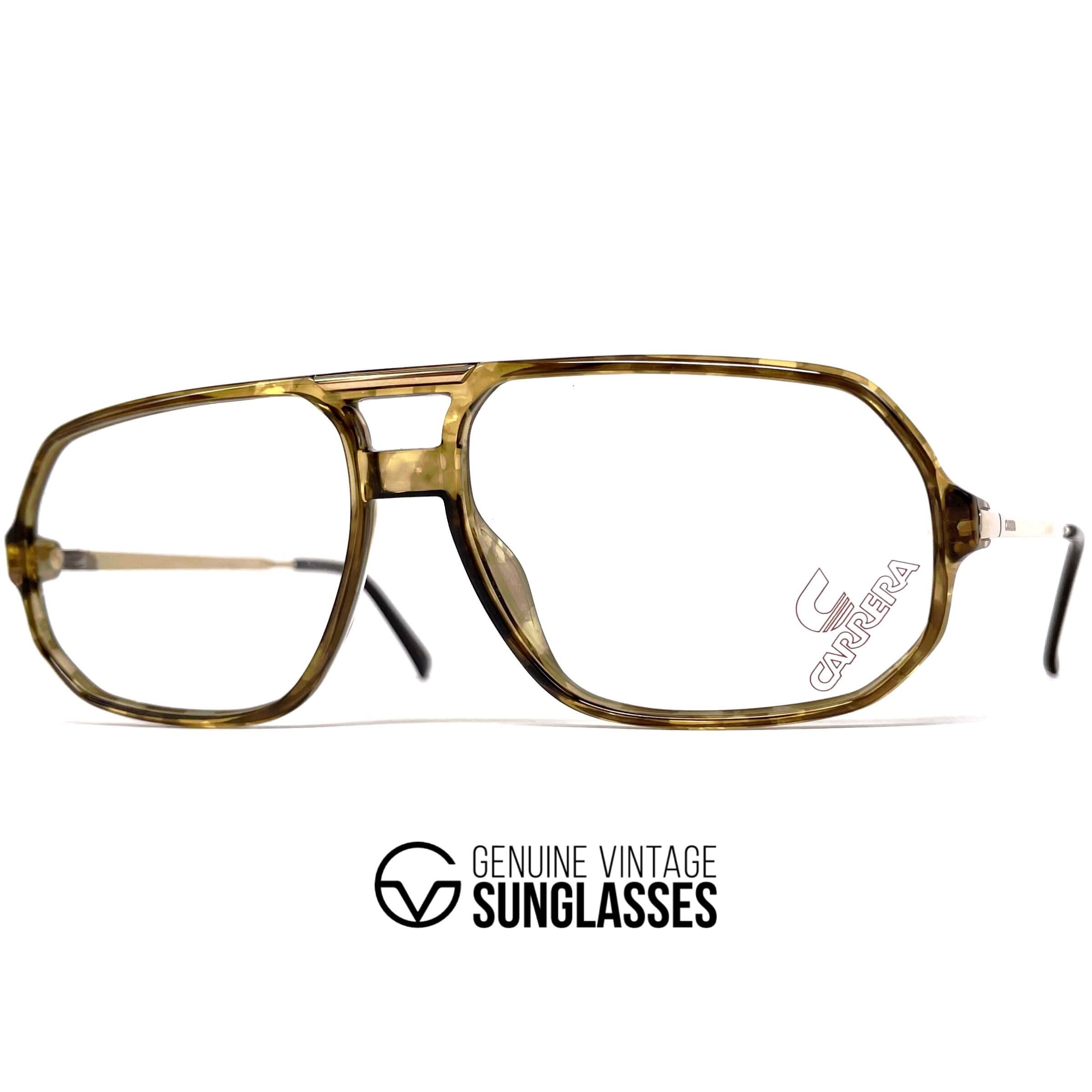 Vintage CARRERA 5311 clear tortoise designer glasses frames