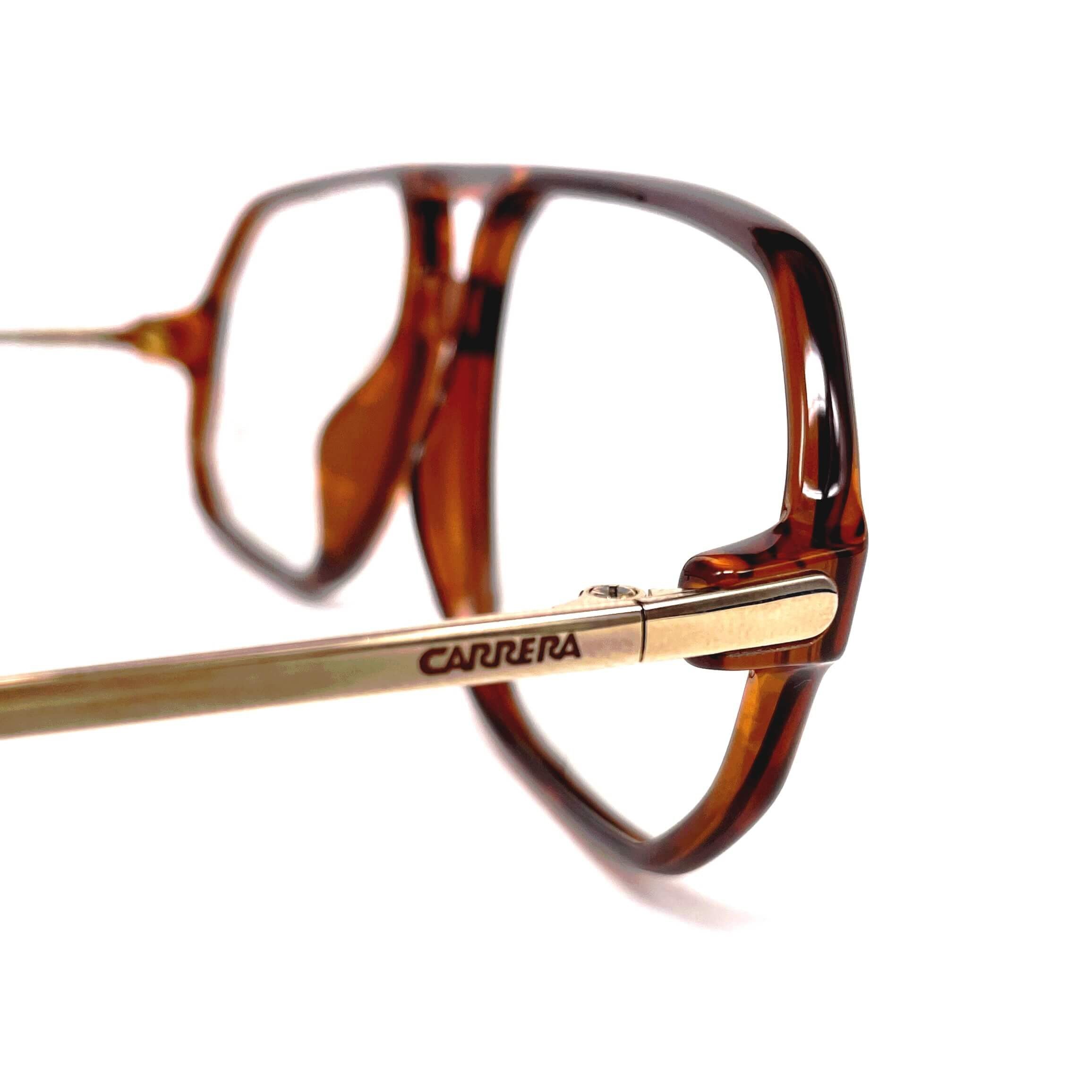 Vintage CARRERA 5311 tortoise designer aviator glasses frames