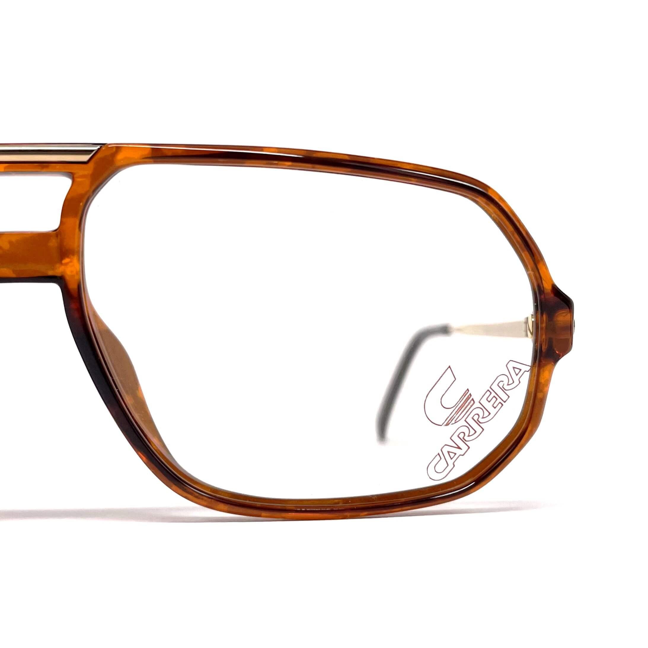 Vintage CARRERA 5311 tortoise designer aviator glasses frames