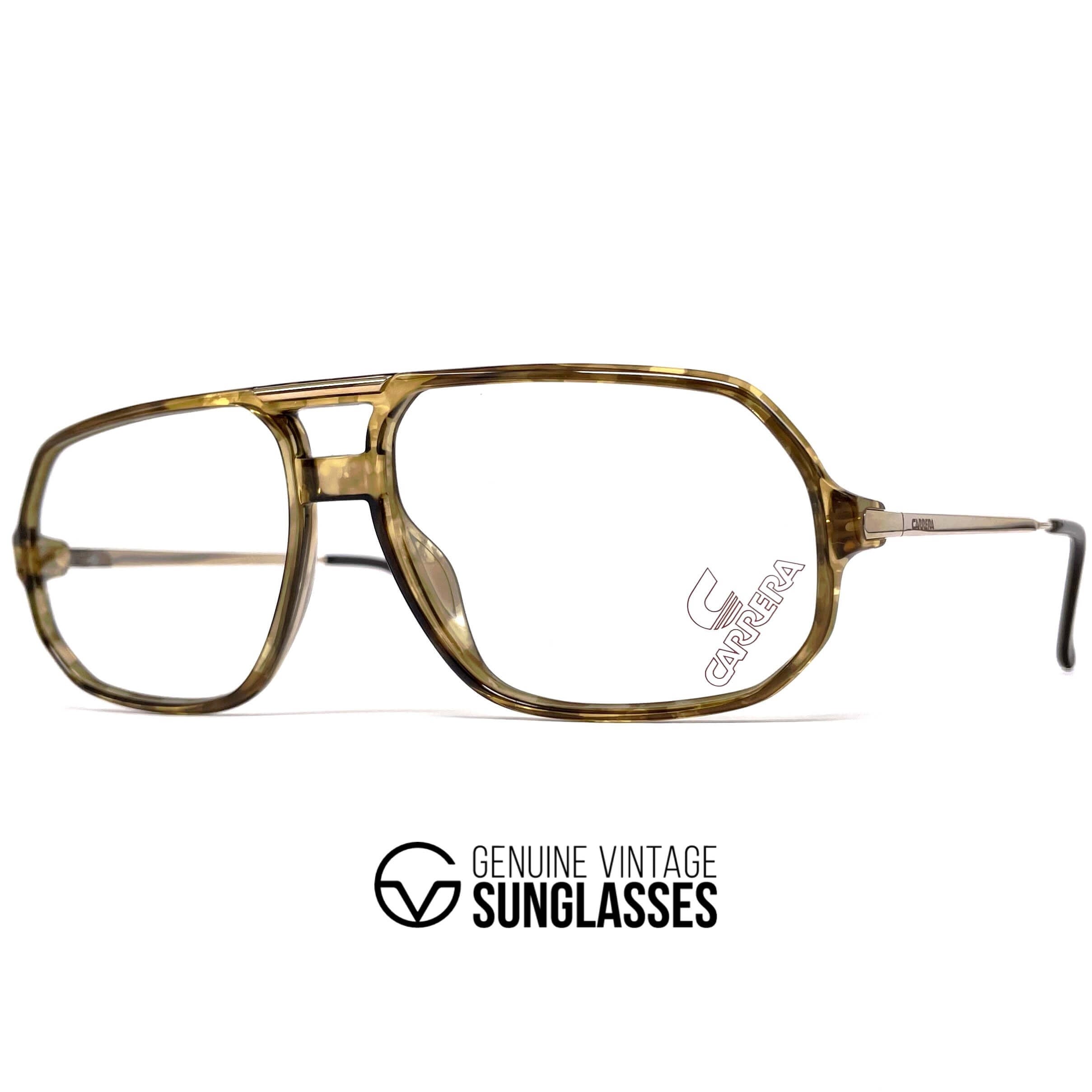 Vintage CARRERA 5311 clear tortoise designer glasses frames